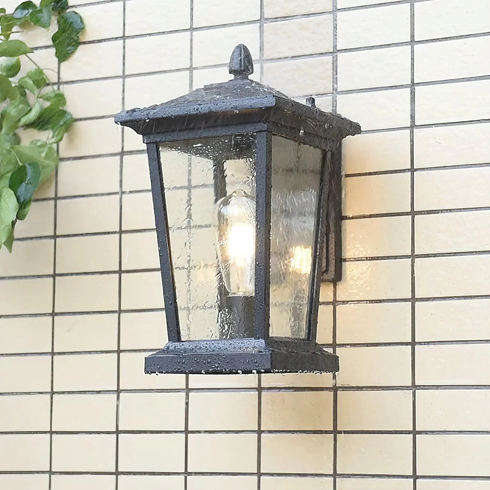 Lodge Birdcage Outdoor Wall Lamp - Image 6
