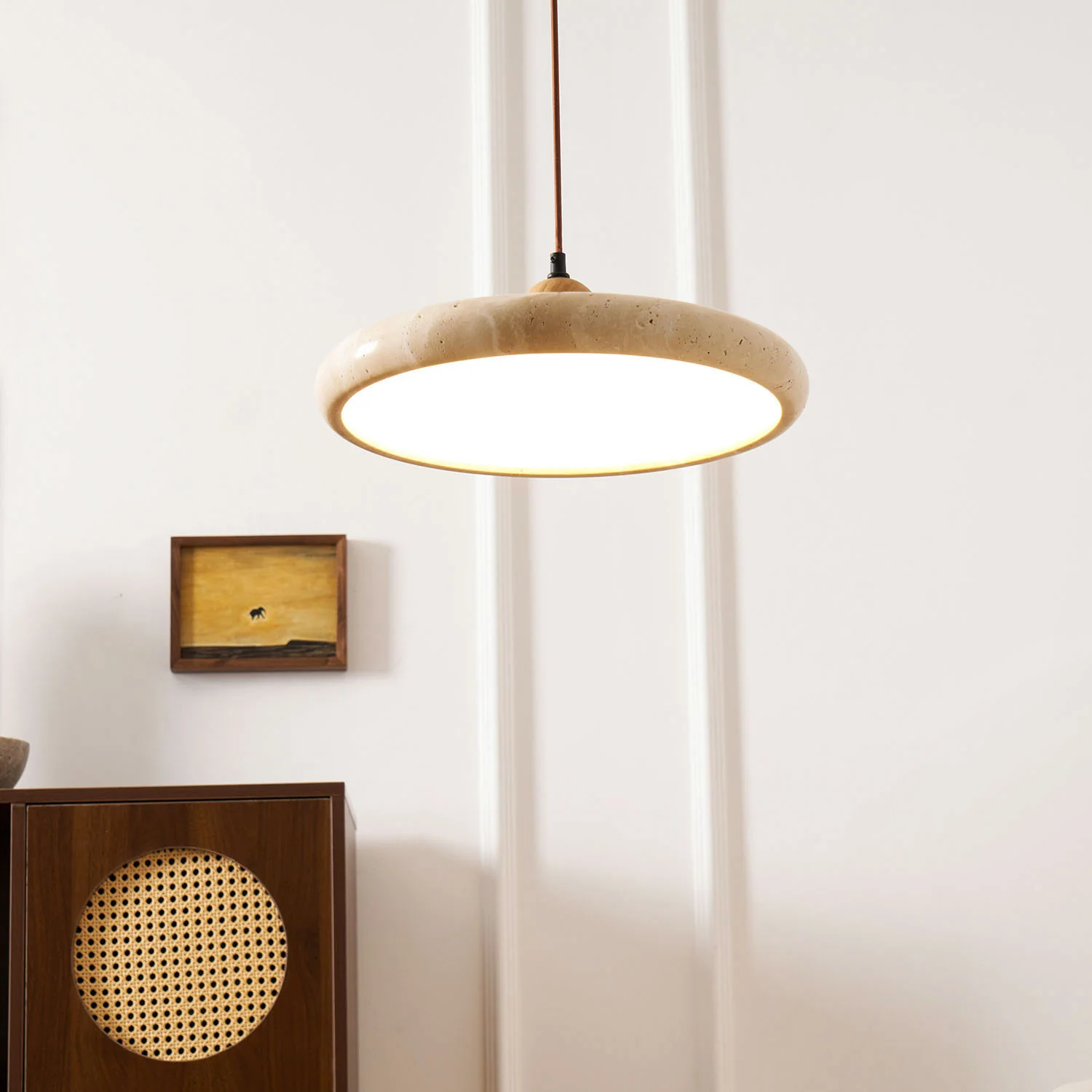 Lola Travertine Pendant Light - Image 19