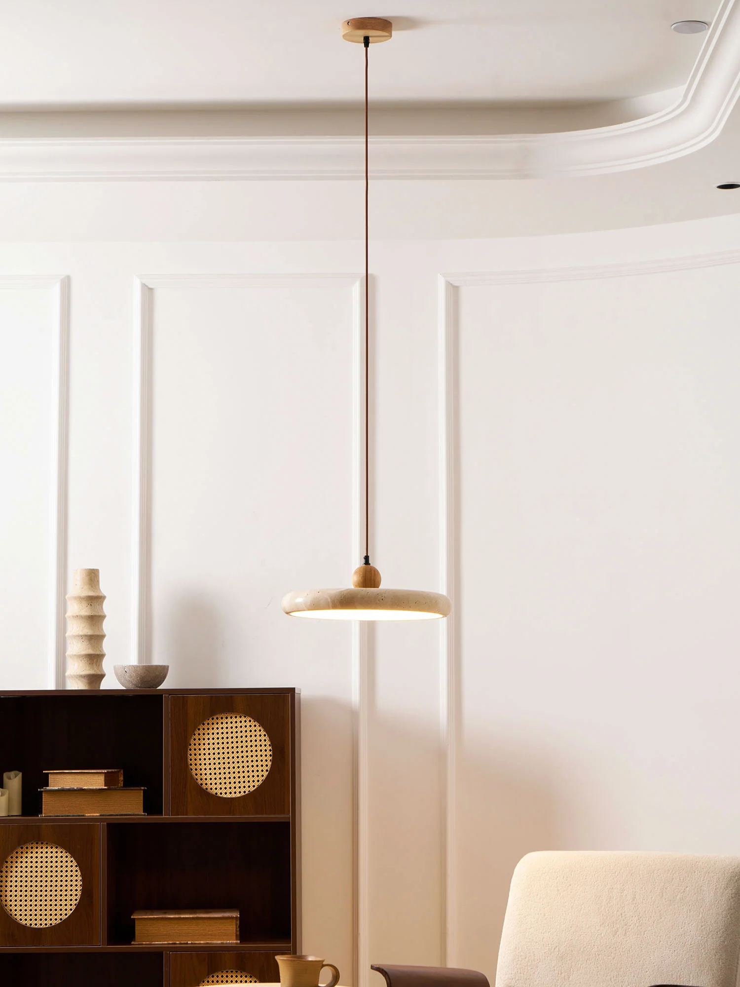 Lola Travertine Pendant Light - Image 25