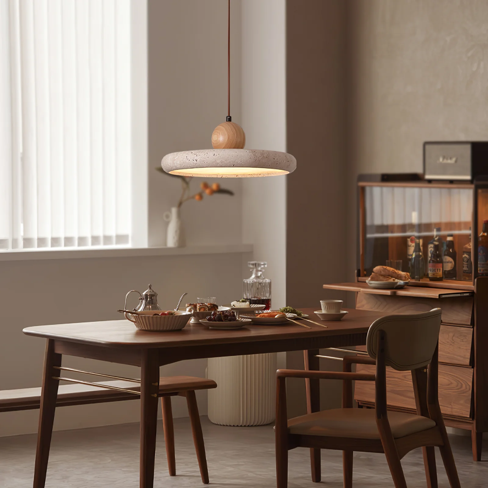 Lola Travertine Pendant Light - Image 2