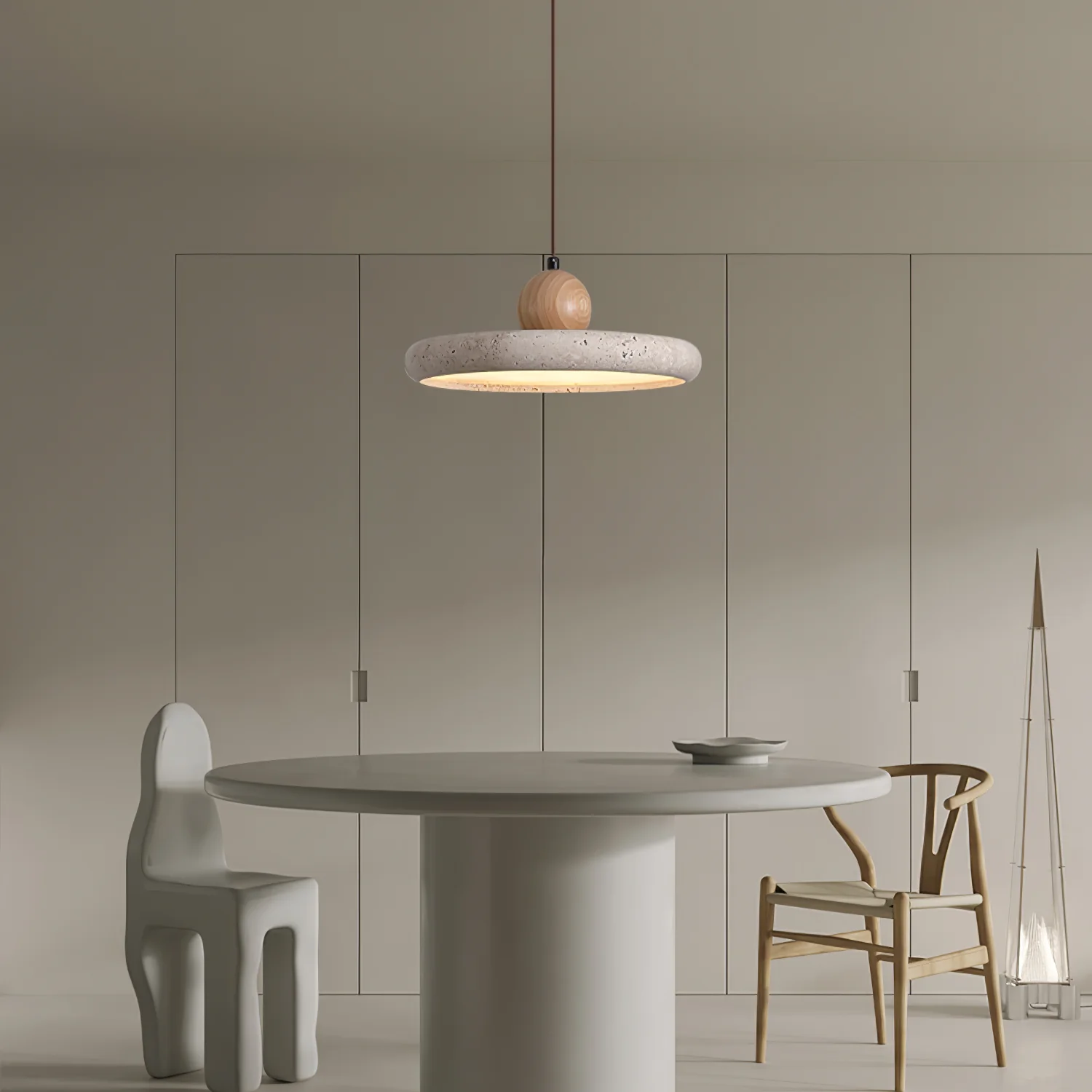 Lola Travertine Pendant Light - Image 13