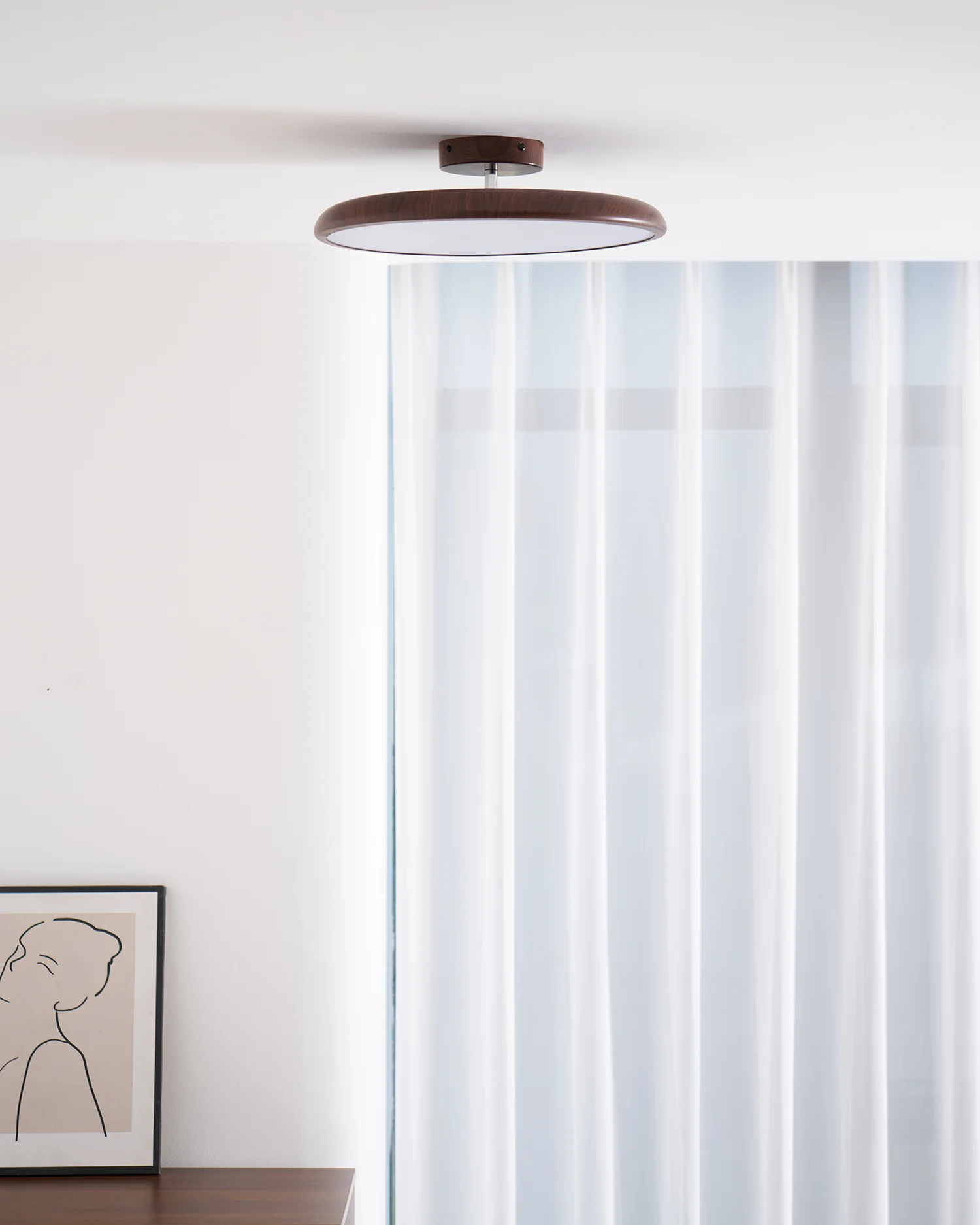 Lola Wood Grain Adjustable Ceiling Lamp - Image 26