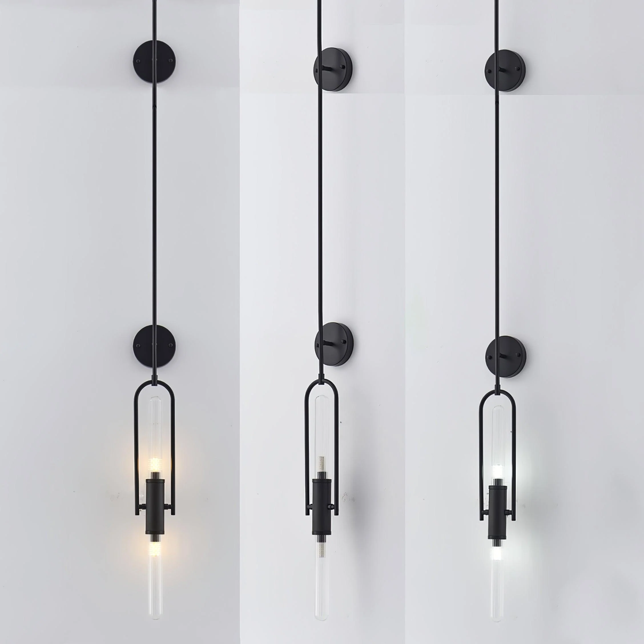 Long Arc Glass Wall Lamp - Image 10