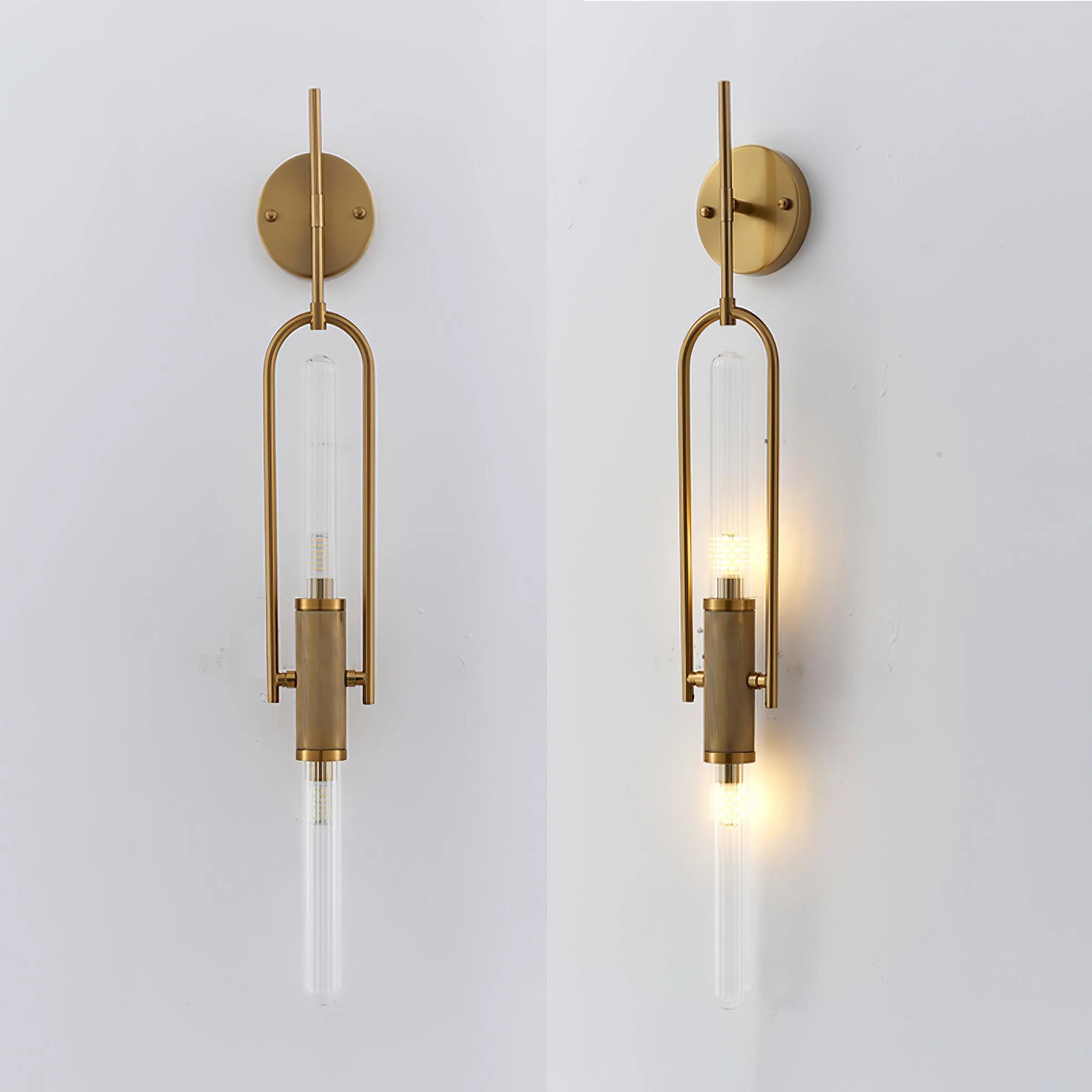 Long Arc Glass Wall Lamp - Image 14