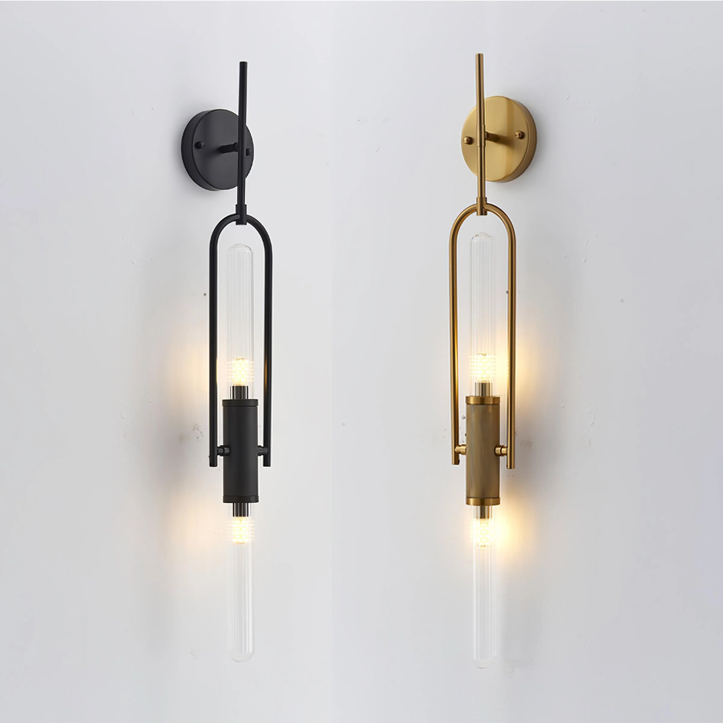 Long Arc Glass Wall Lamp - Image 15