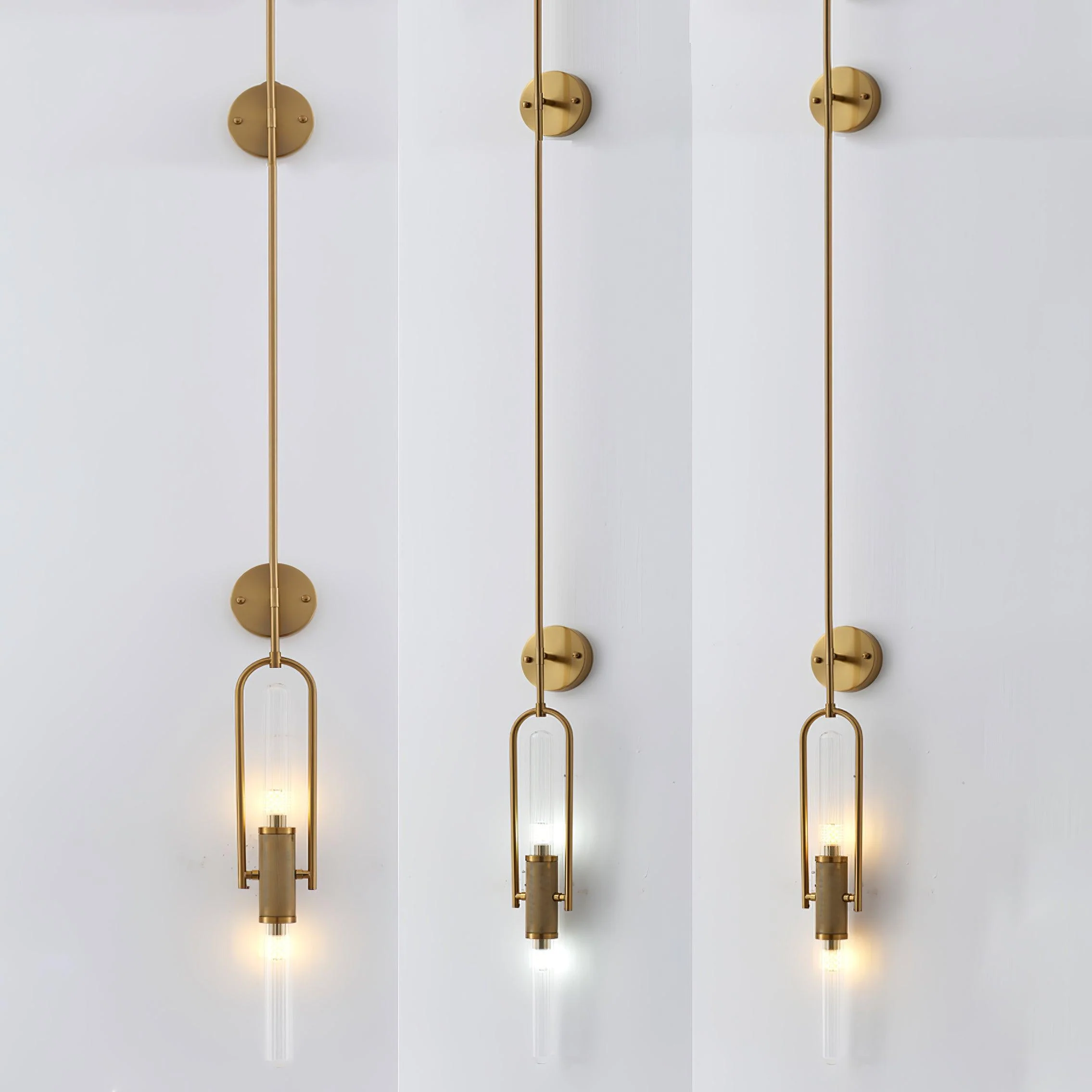 Long Arc Glass Wall Lamp - Image 16
