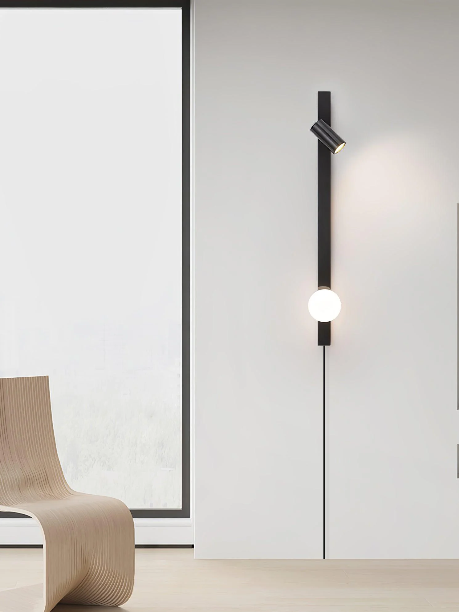 Long Arm Plug-in Wall Light - Image 10