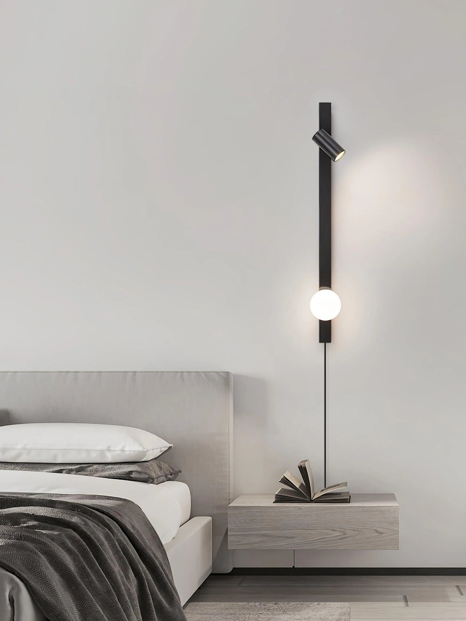 Long Arm Plug-in Wall Light - Image 9