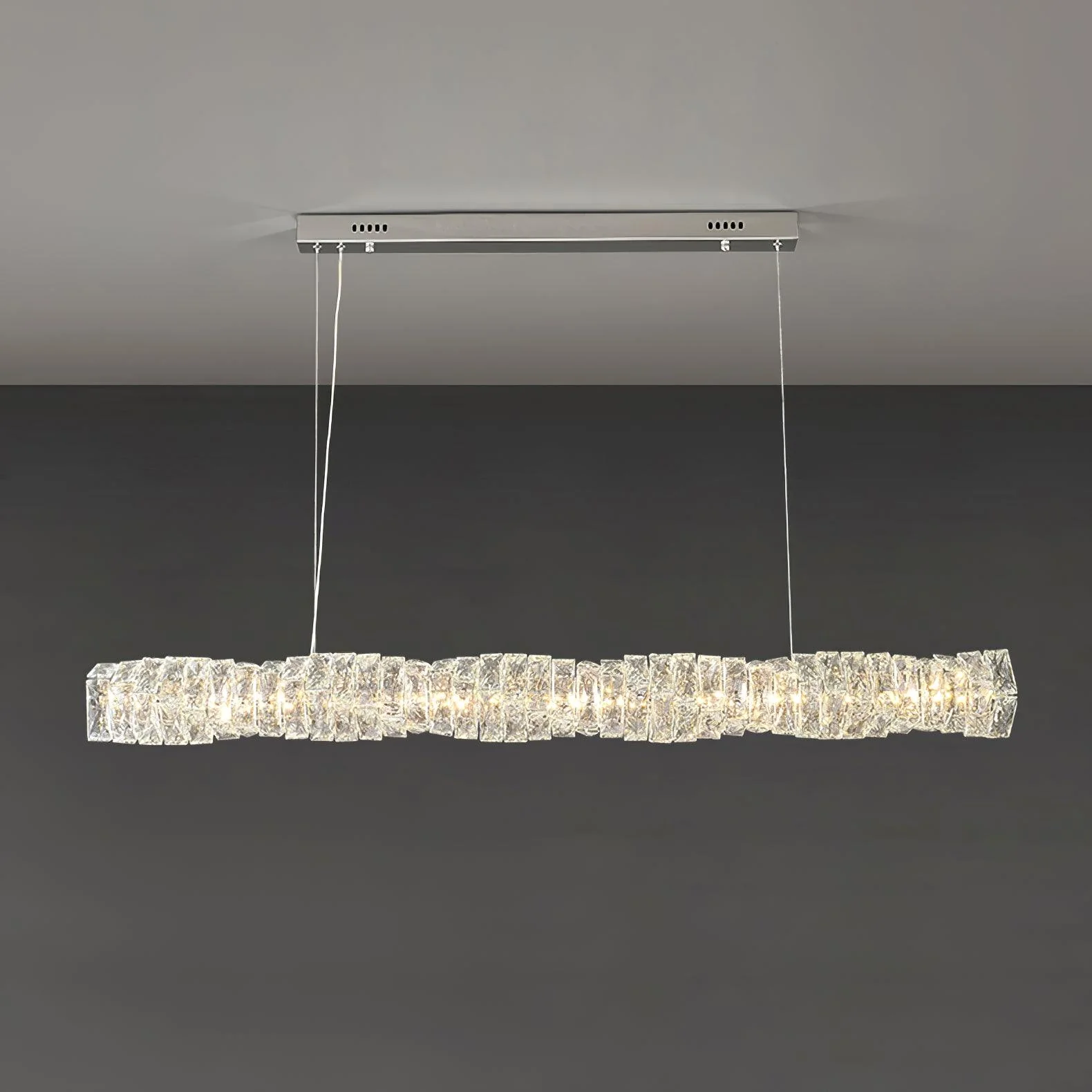 Long Crystal Pendant Lamp - Image 49