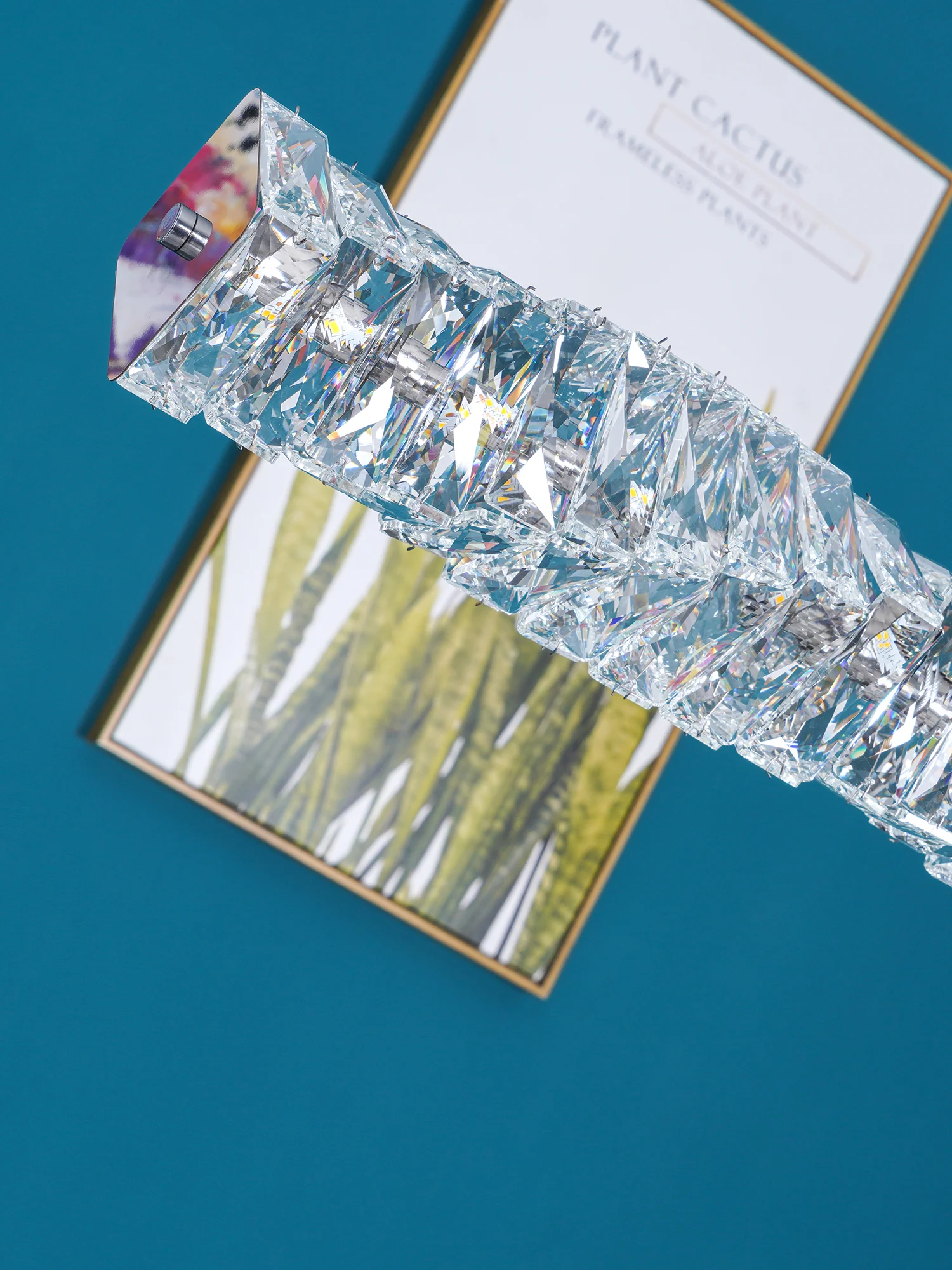 Long Crystal Pendant Lamp - Image 56