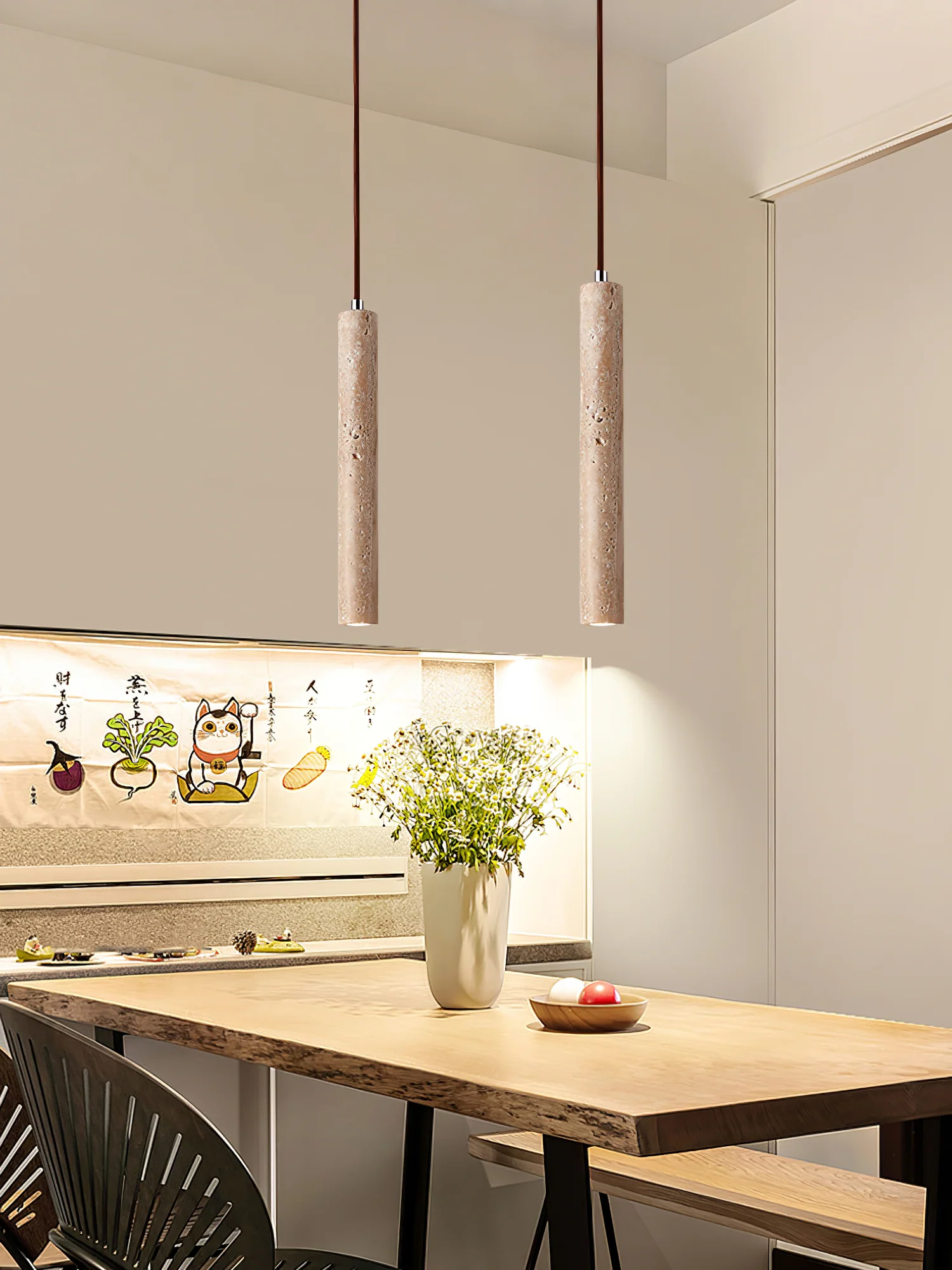 Long Cylinder Pendant Lamp - Image 15