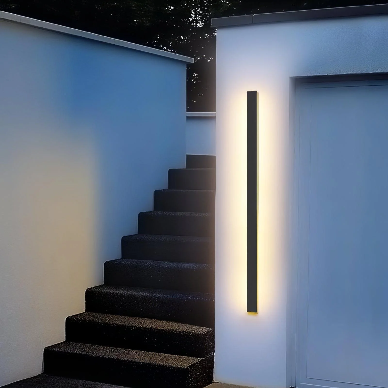 Long Strip Solar Outdoor Sconce - Image 7