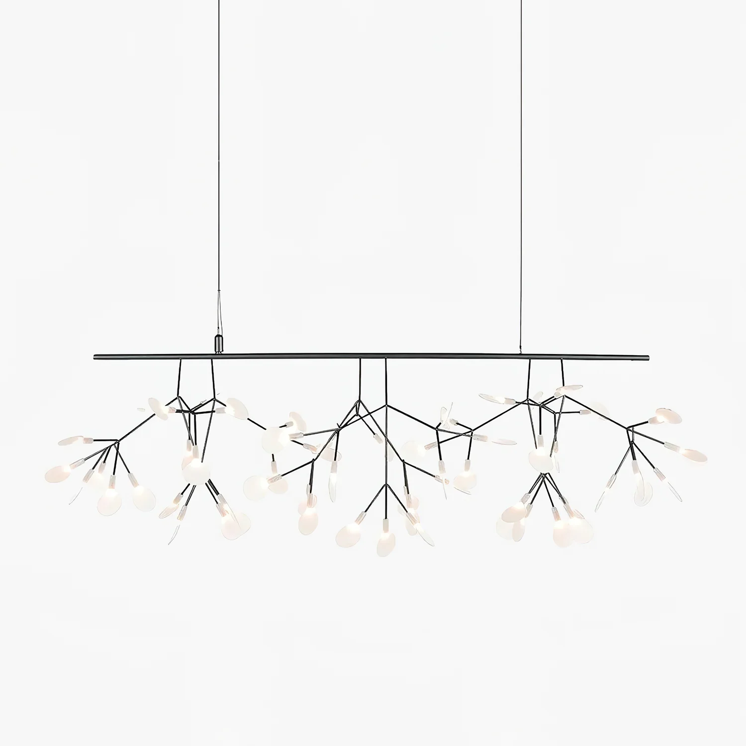 Long Style Firefly LED Chandelier