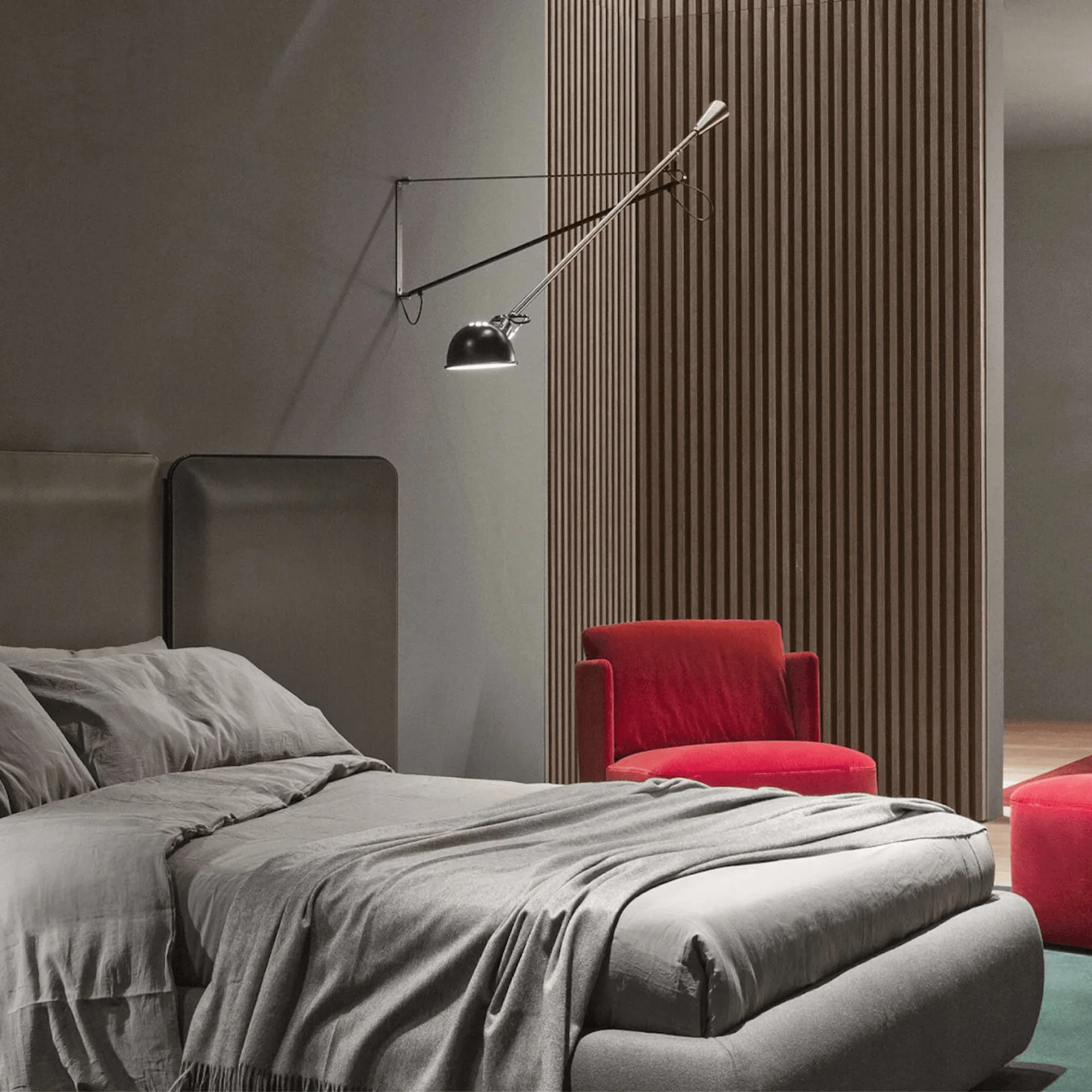 Long Swing Arm Wall Lamp - Image 8
