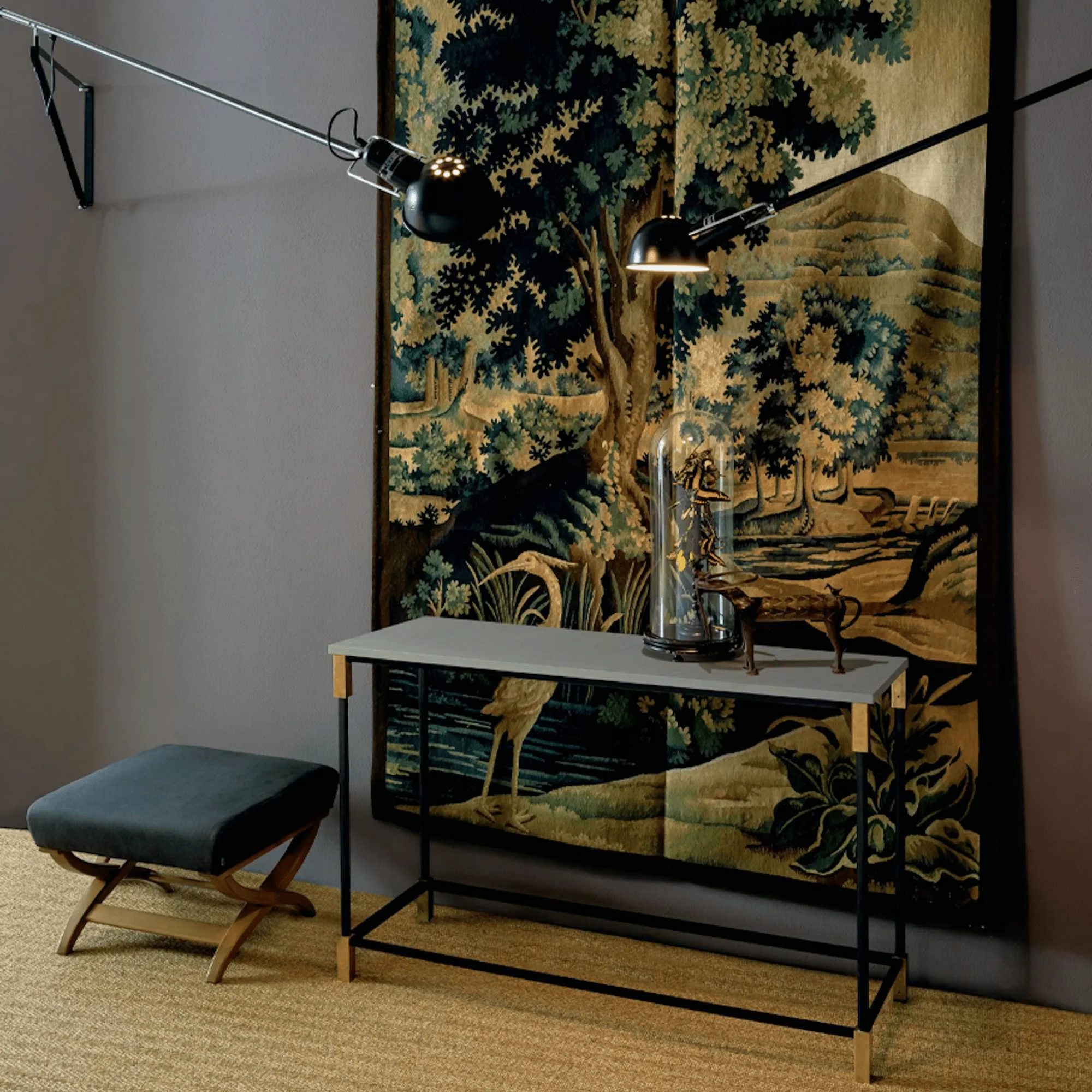 Long Swing Arm Wall Lamp - Image 9