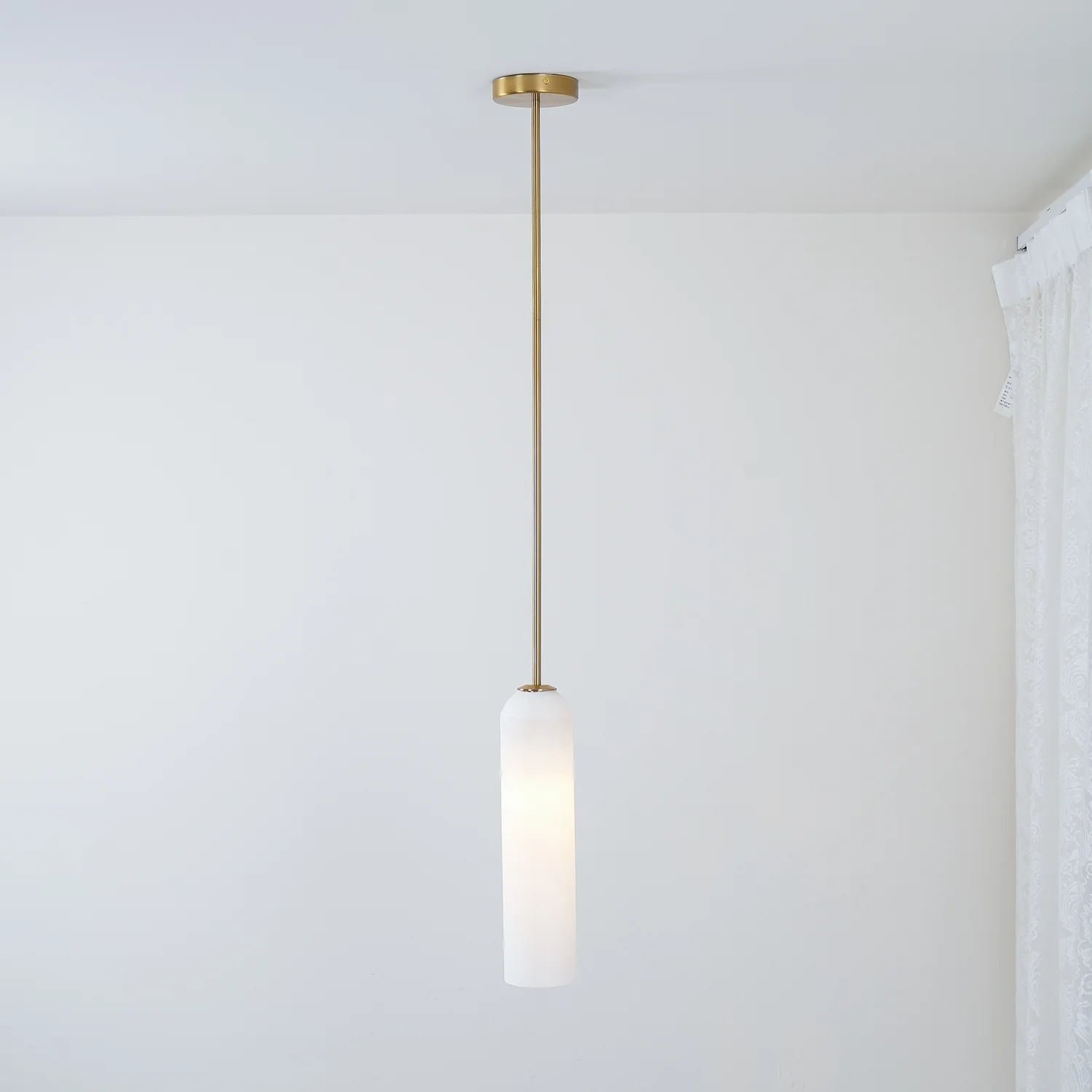 Long Tube Glass Pendant Light - Image 10