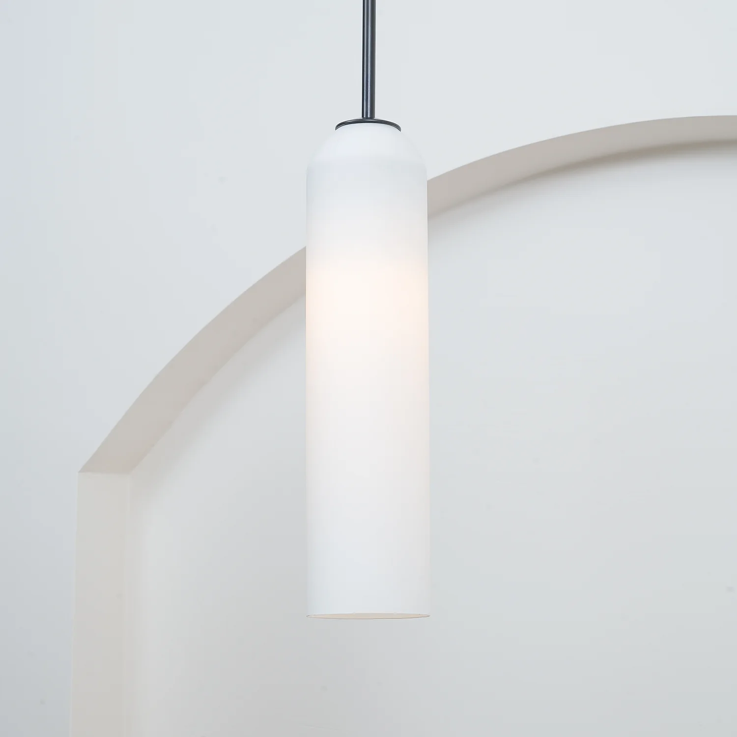 Long Tube Glass Pendant Light - Image 13