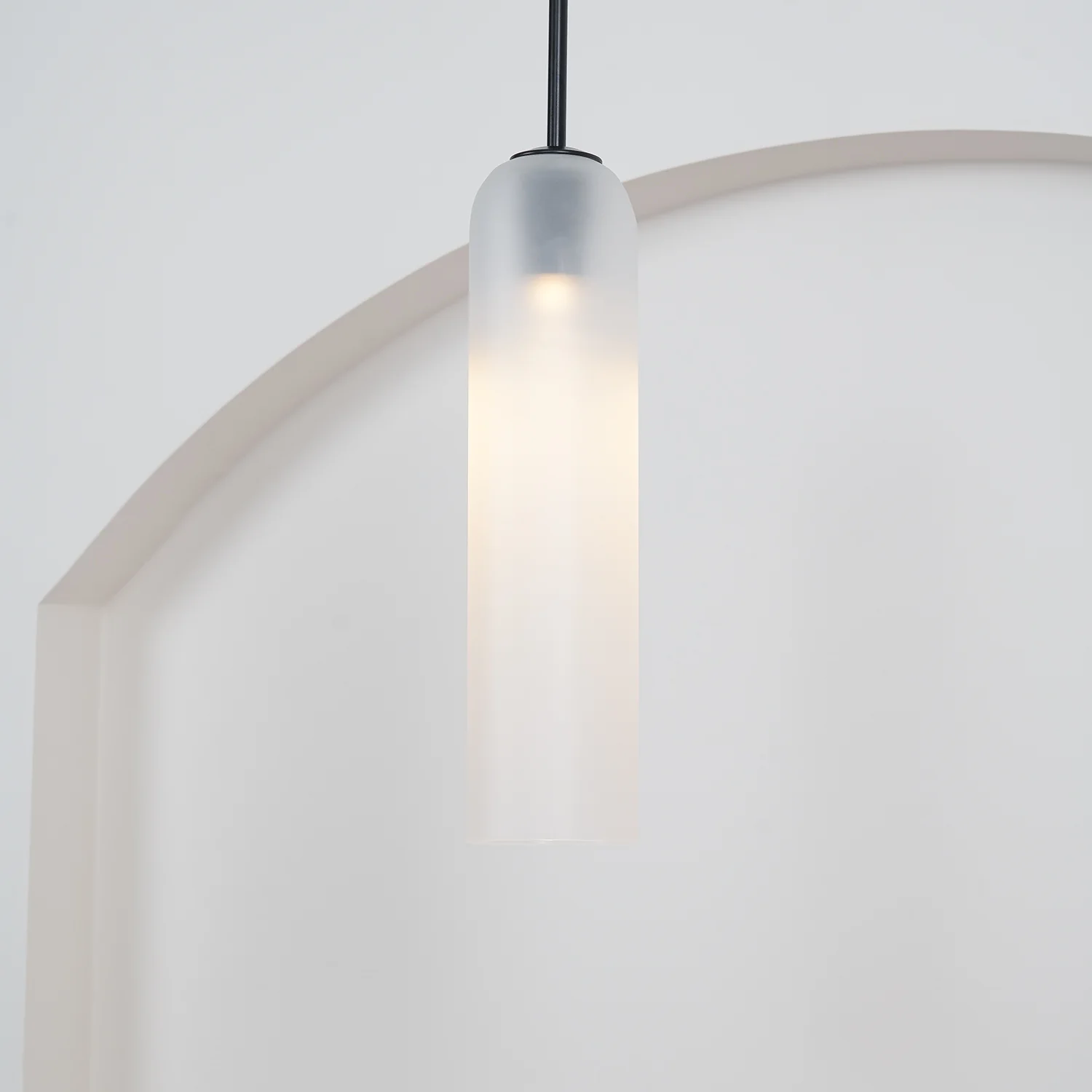 Long Tube Glass Pendant Light - Image 14