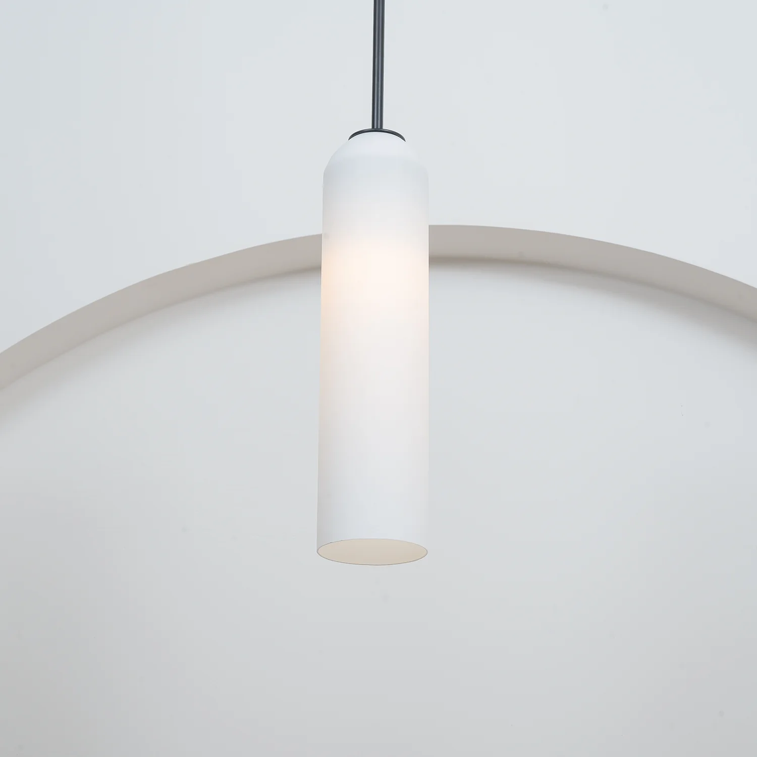 Long Tube Glass Pendant Light - Image 15