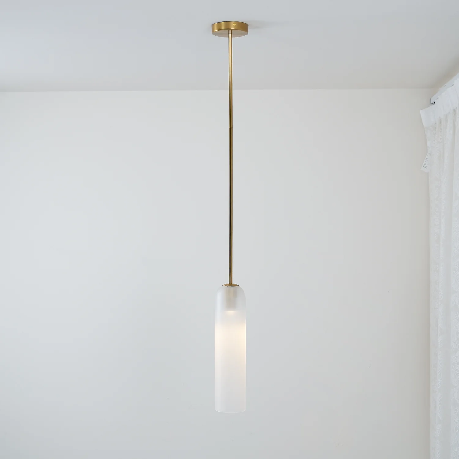 Long Tube Glass Pendant Light - Image 16