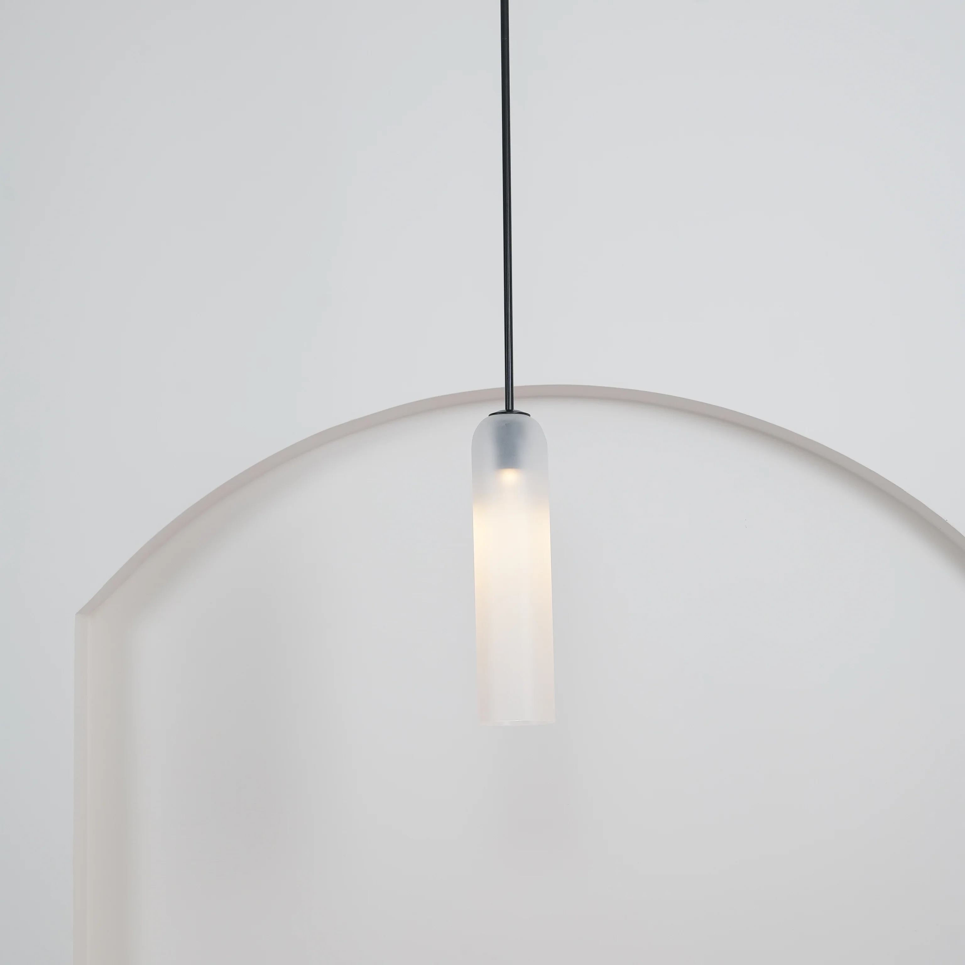Long Tube Glass Pendant Light - Image 17