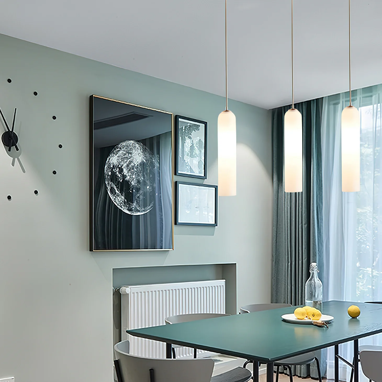 Long Tube Glass Pendant Light - Image 28