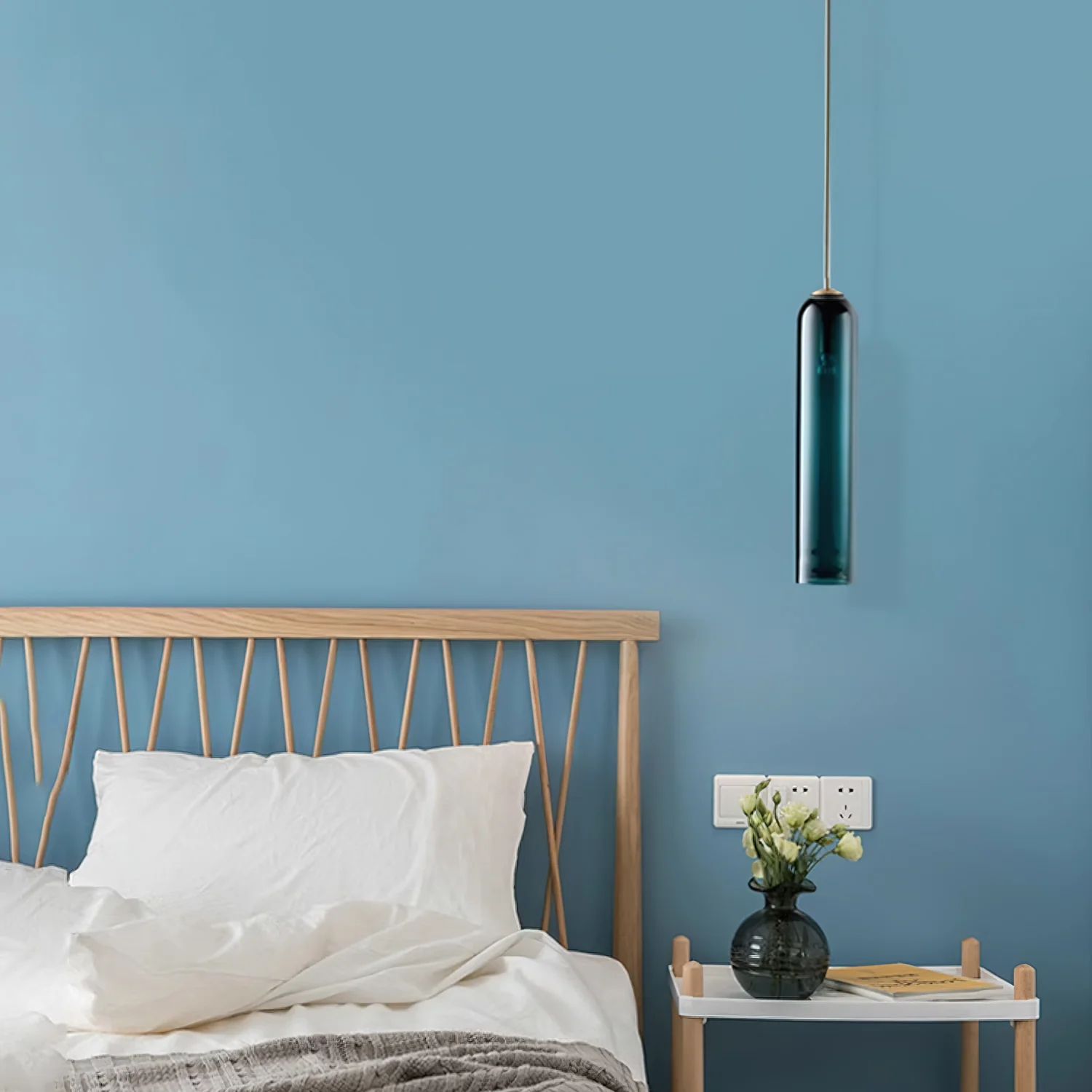 Long Tube Glass Pendant Light - Image 32