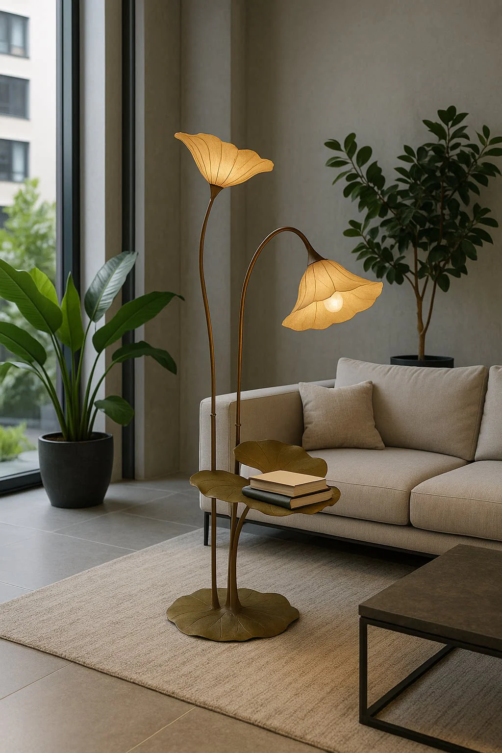 Lotus Bloom Floor Lamp - Image 10