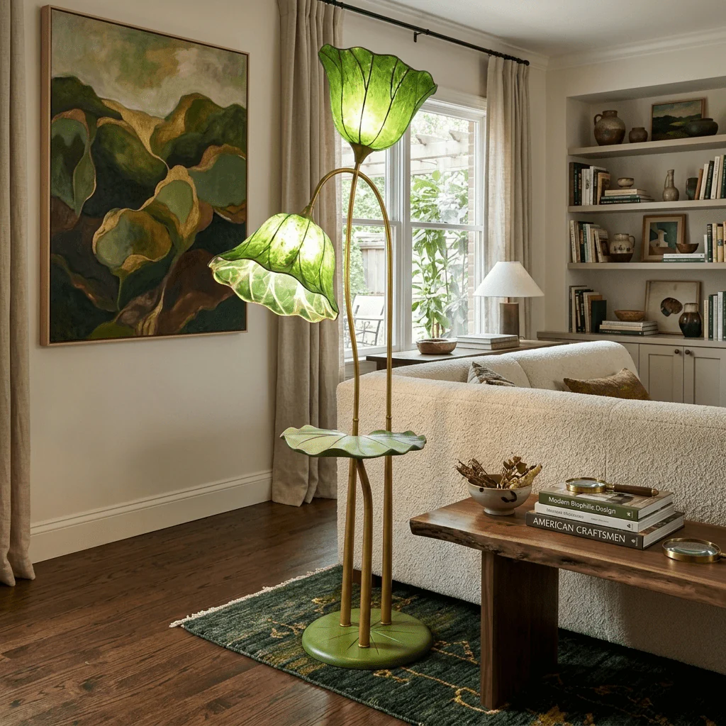 Lotus Bloom Floor Lamp - Image 4