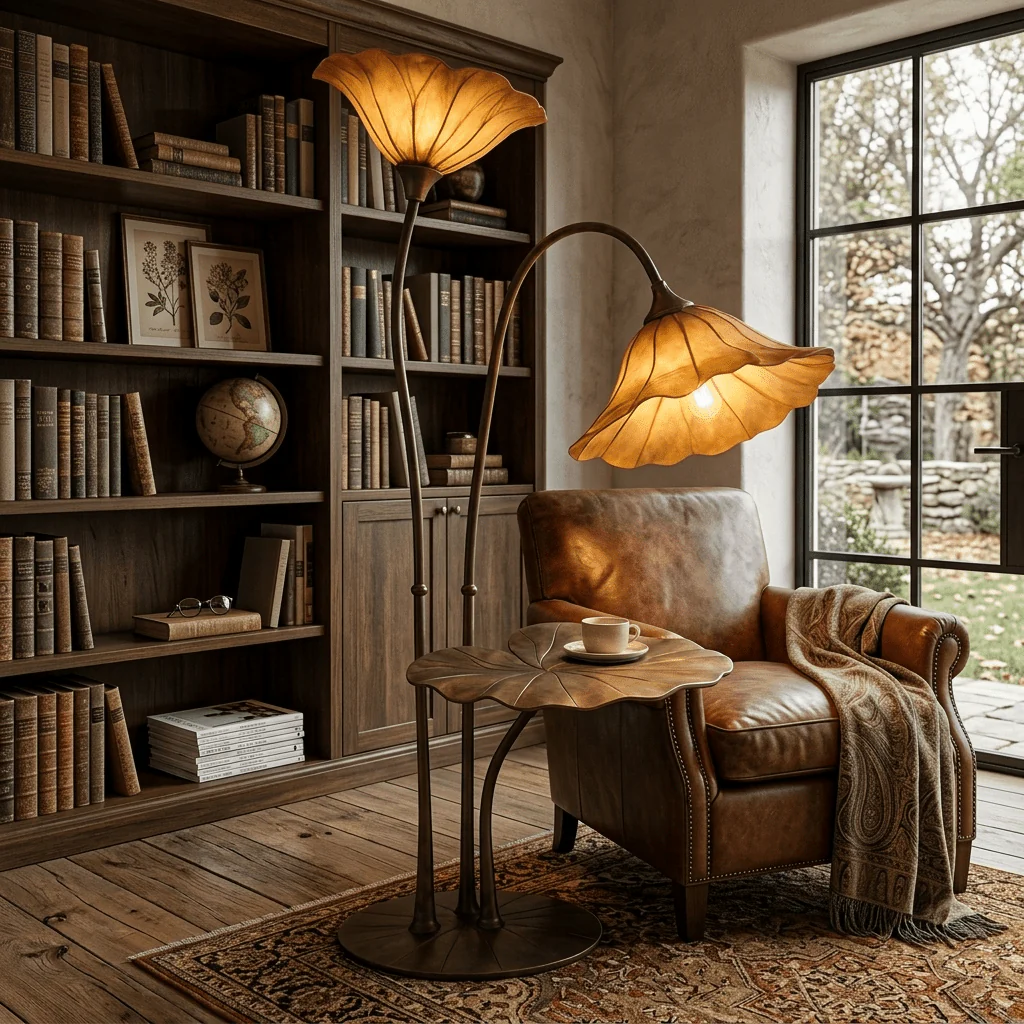 Lotus Bloom Floor Lamp - Image 6