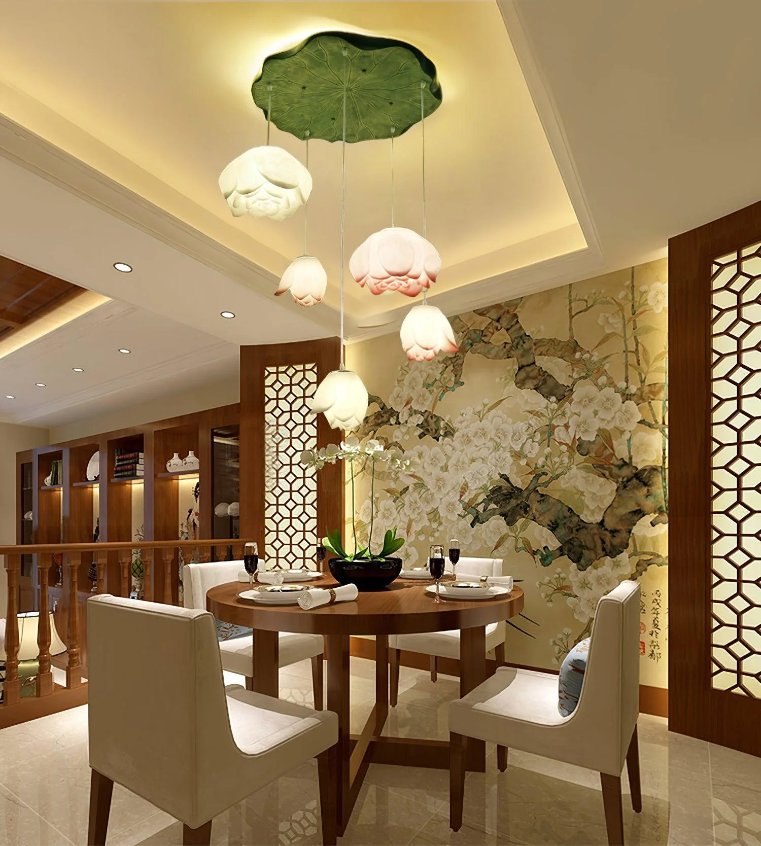 Lotus Chandelier - Image 21