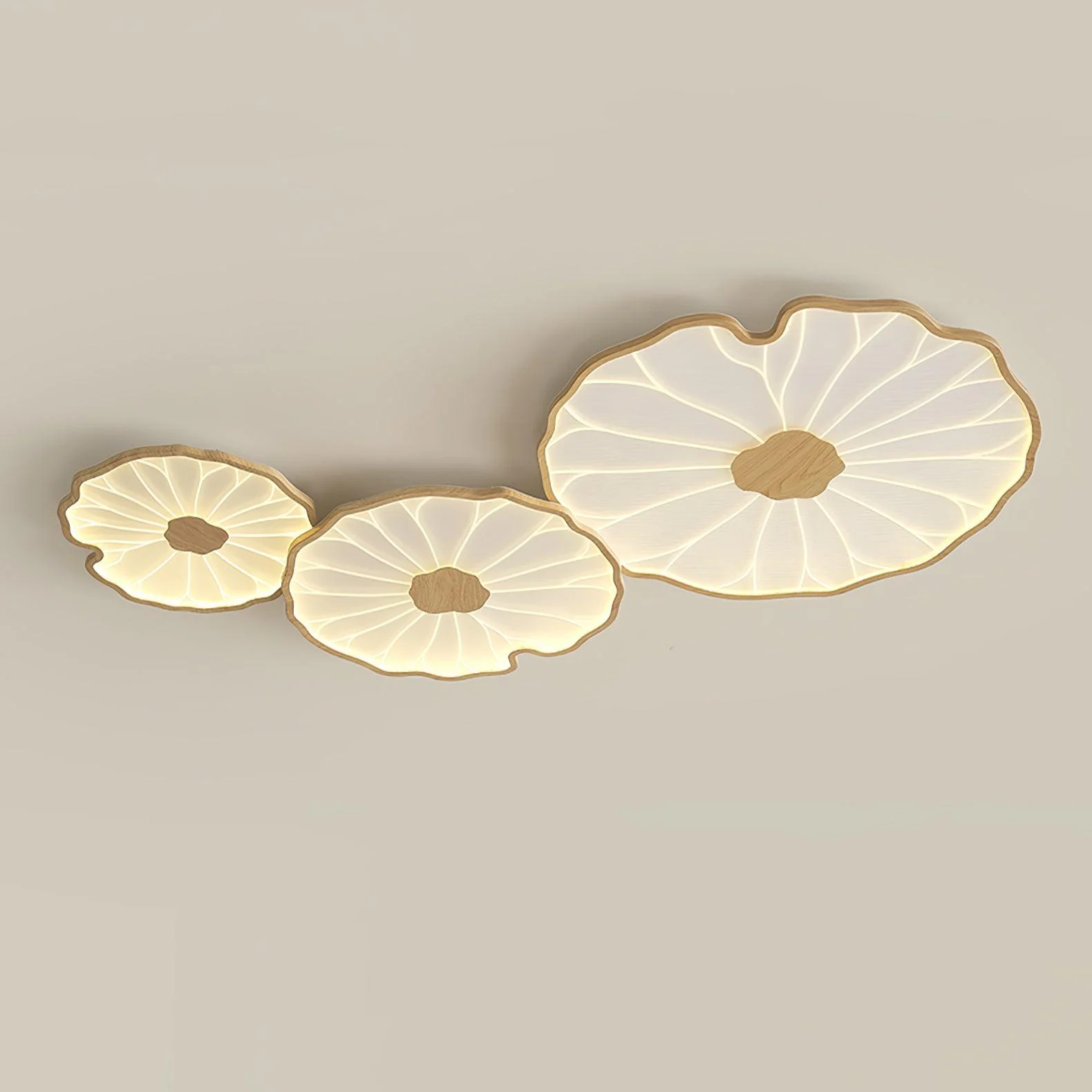 Lotus Leaf Acrylic Ceiling Lamp - Image 17