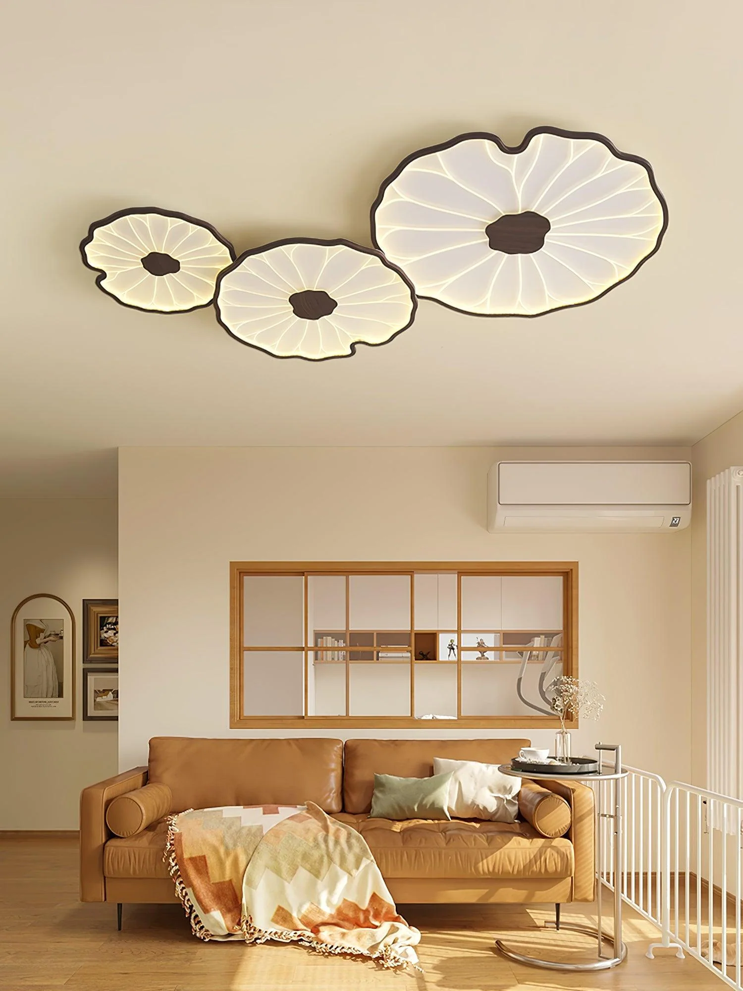 Lotus Leaf Acrylic Ceiling Lamp - Image 24