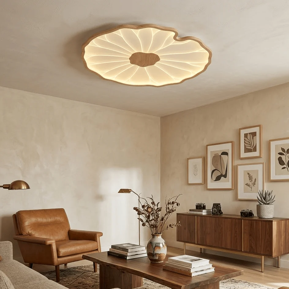 Lotus Leaf Acrylic Ceiling Lamp - Image 3