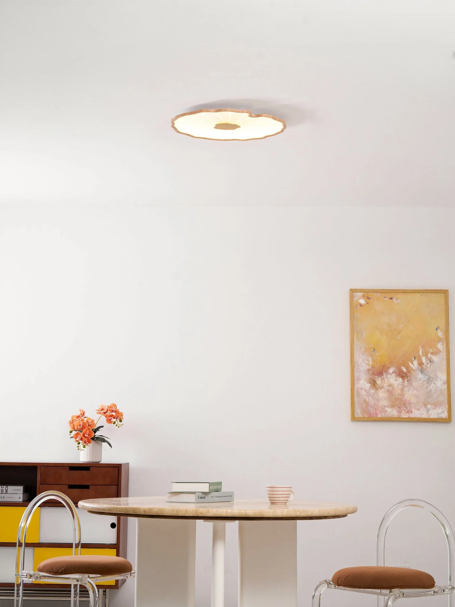 Lotus Leaf Acrylic Ceiling Lamp - Image 53