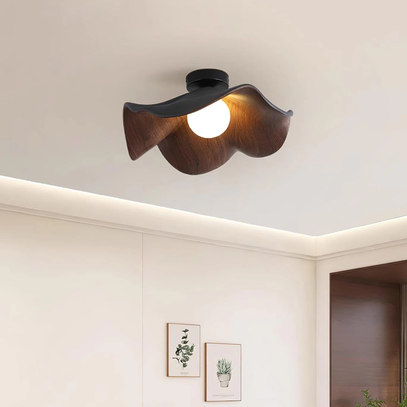 Lotus Leaf Ceiling Lamp - Image 33
