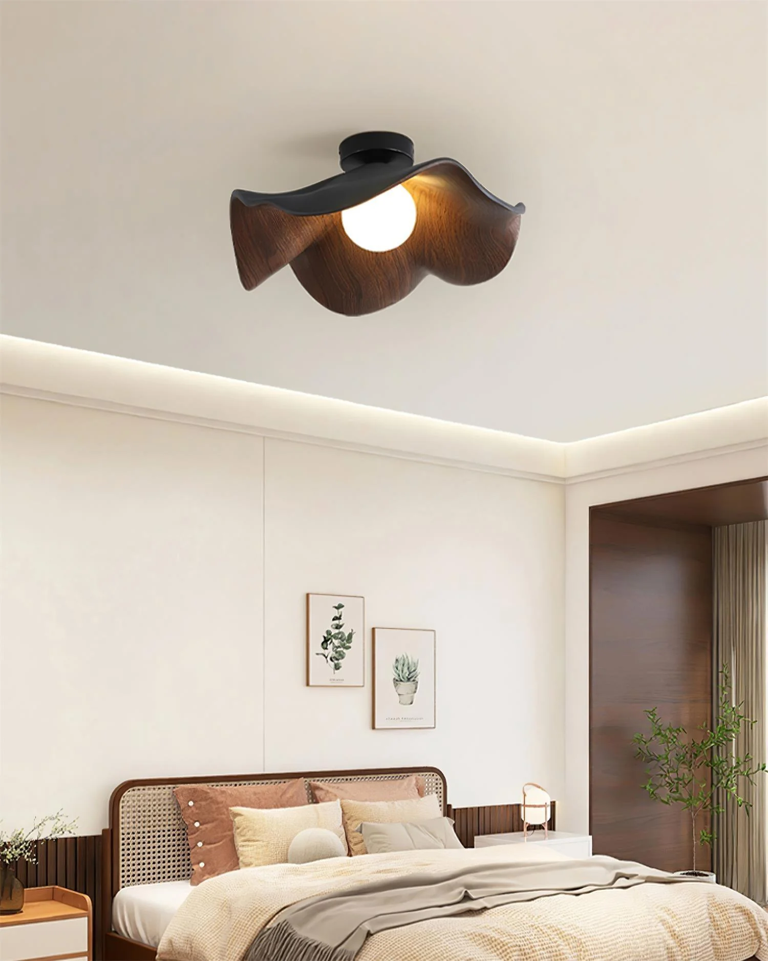 Lotus Leaf Ceiling Lamp - Image 35
