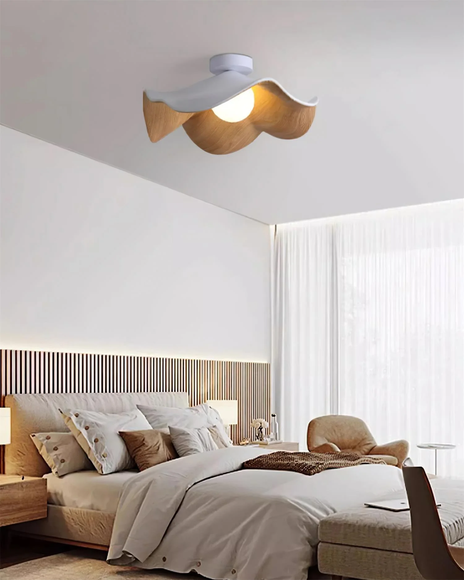 Lotus Leaf Ceiling Lamp - Image 37