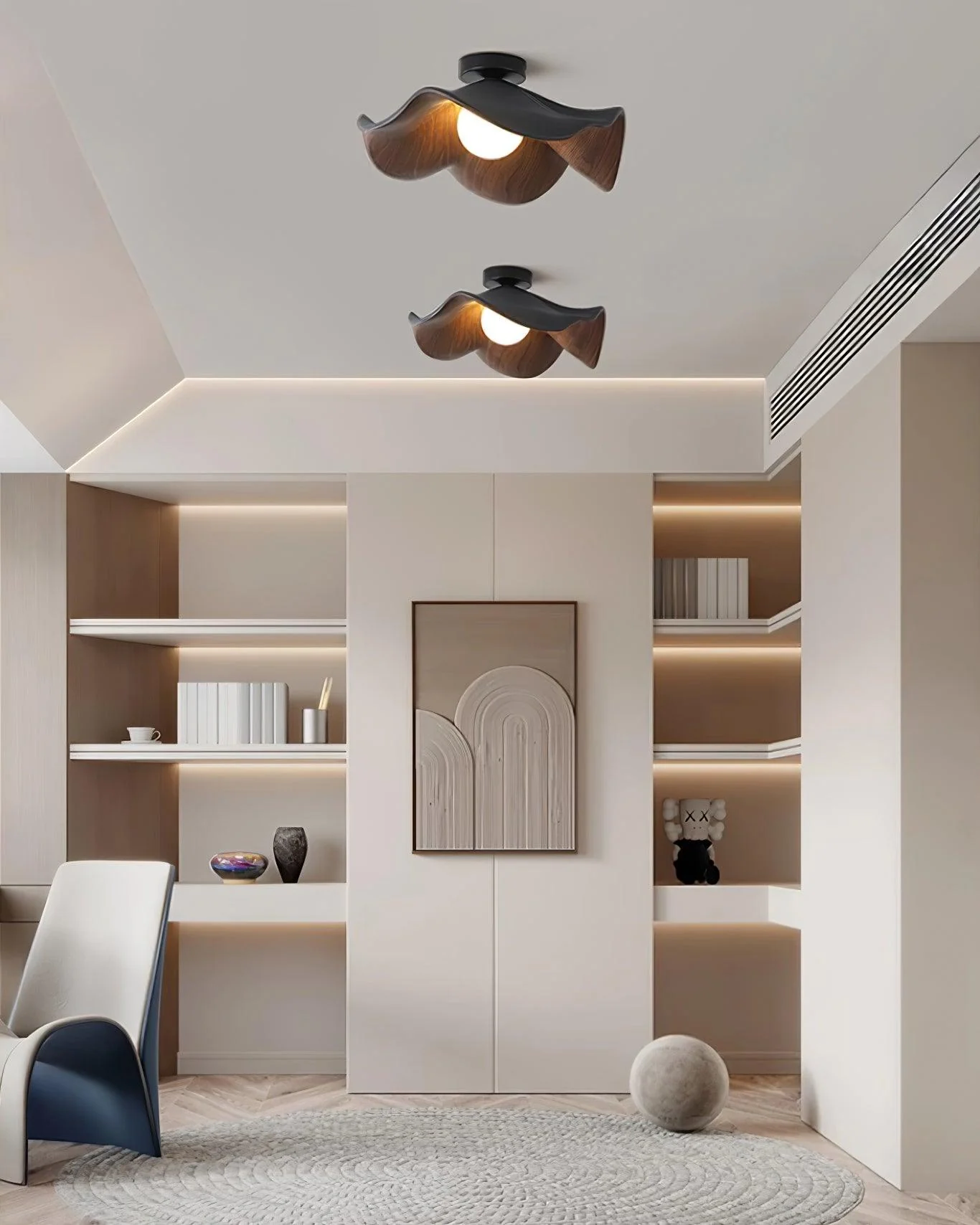 Lotus Leaf Ceiling Lamp - Image 39