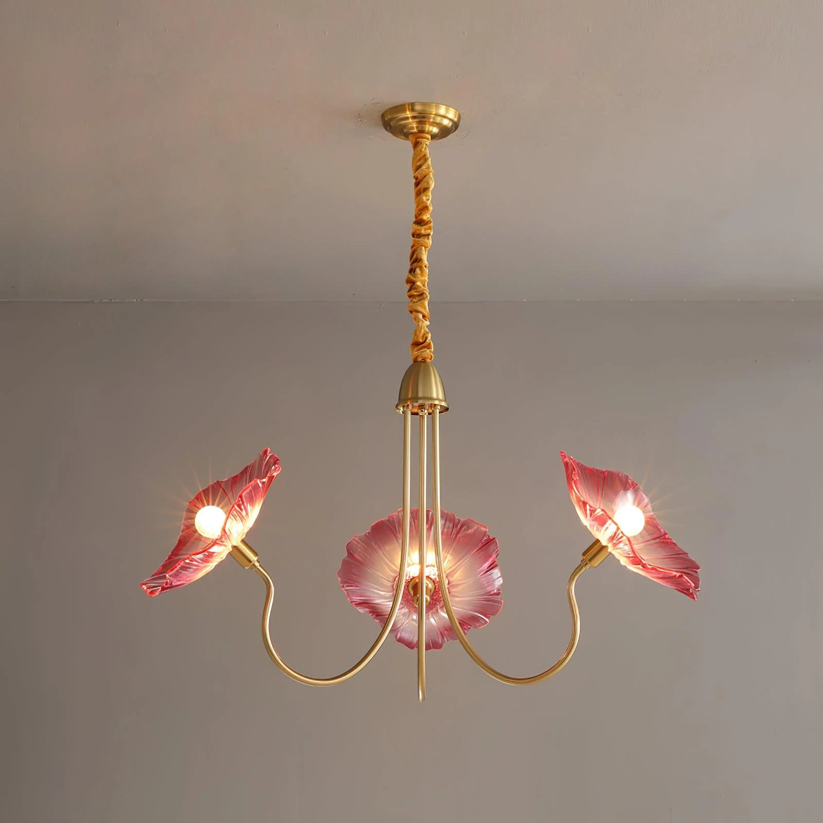 Lotus Leaf Glass Chandelier - Image 50