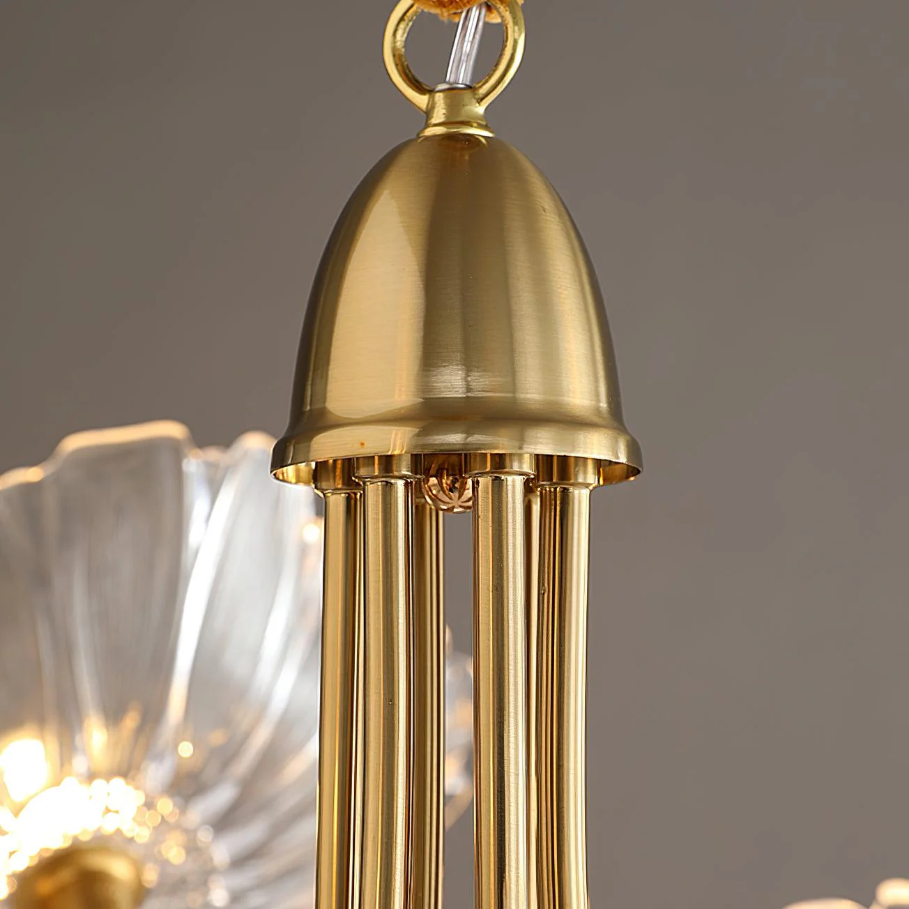 Lotus Leaf Glass Chandelier - Image 57