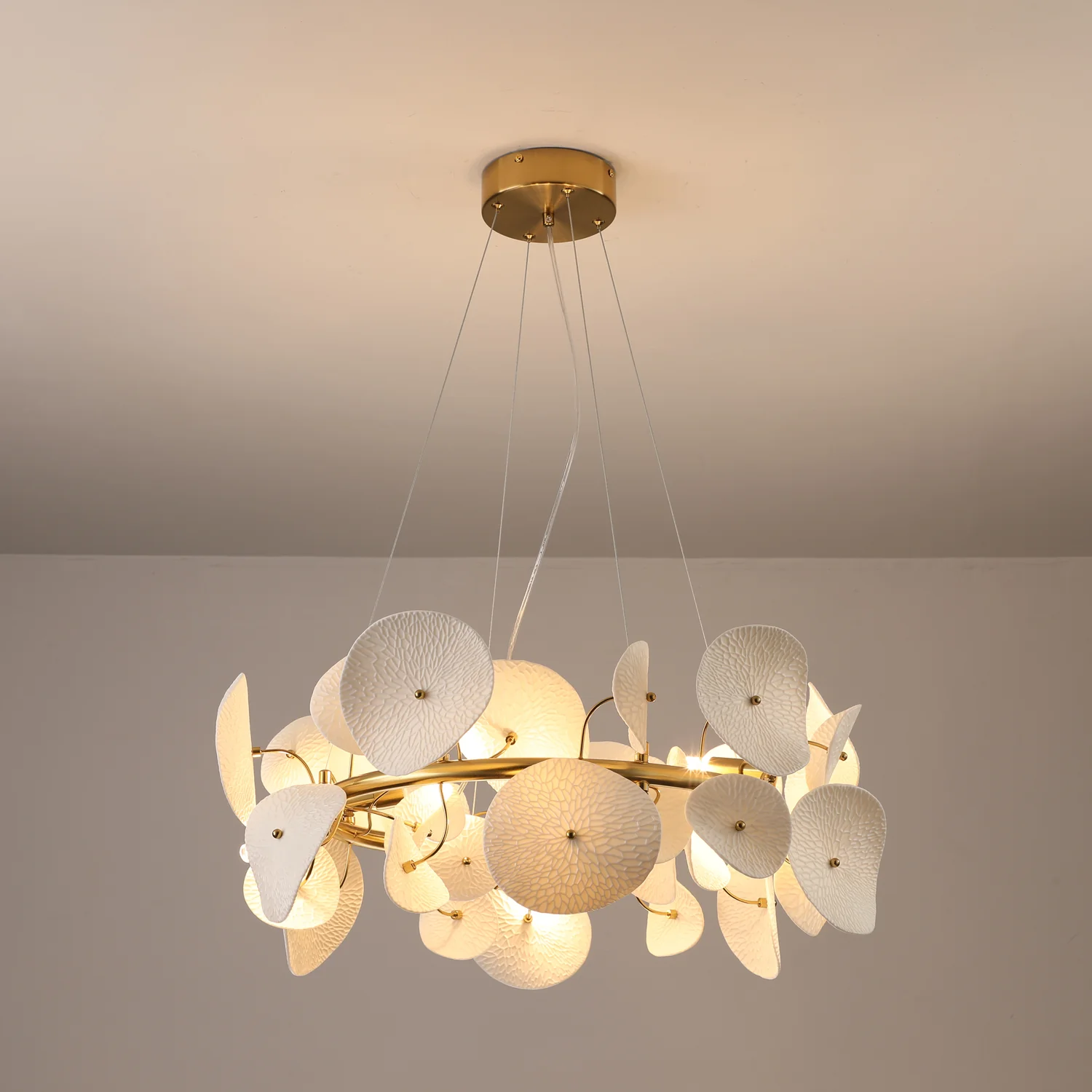 Lotus Petal Chandelier - Image 31