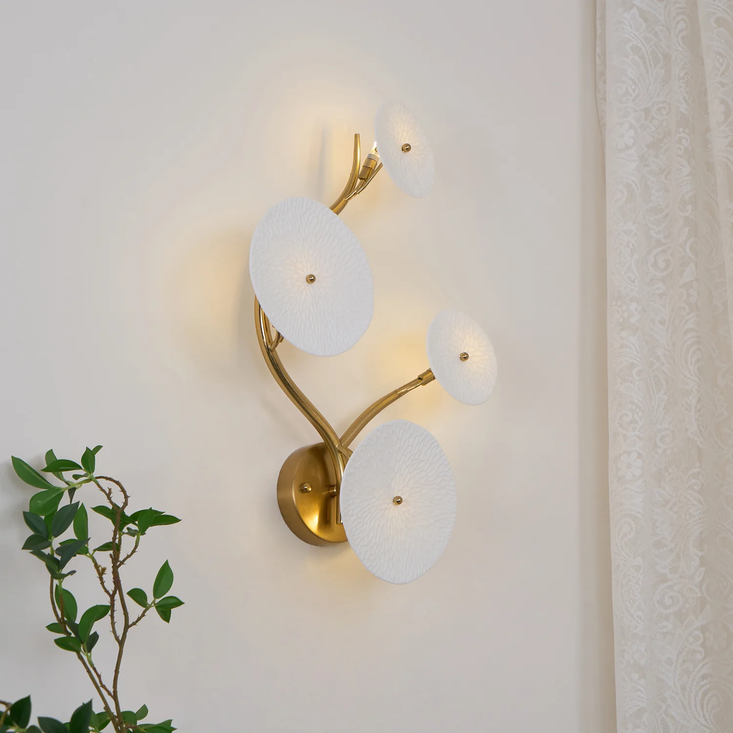 Lotus Petal Wall Lamp - Image 17