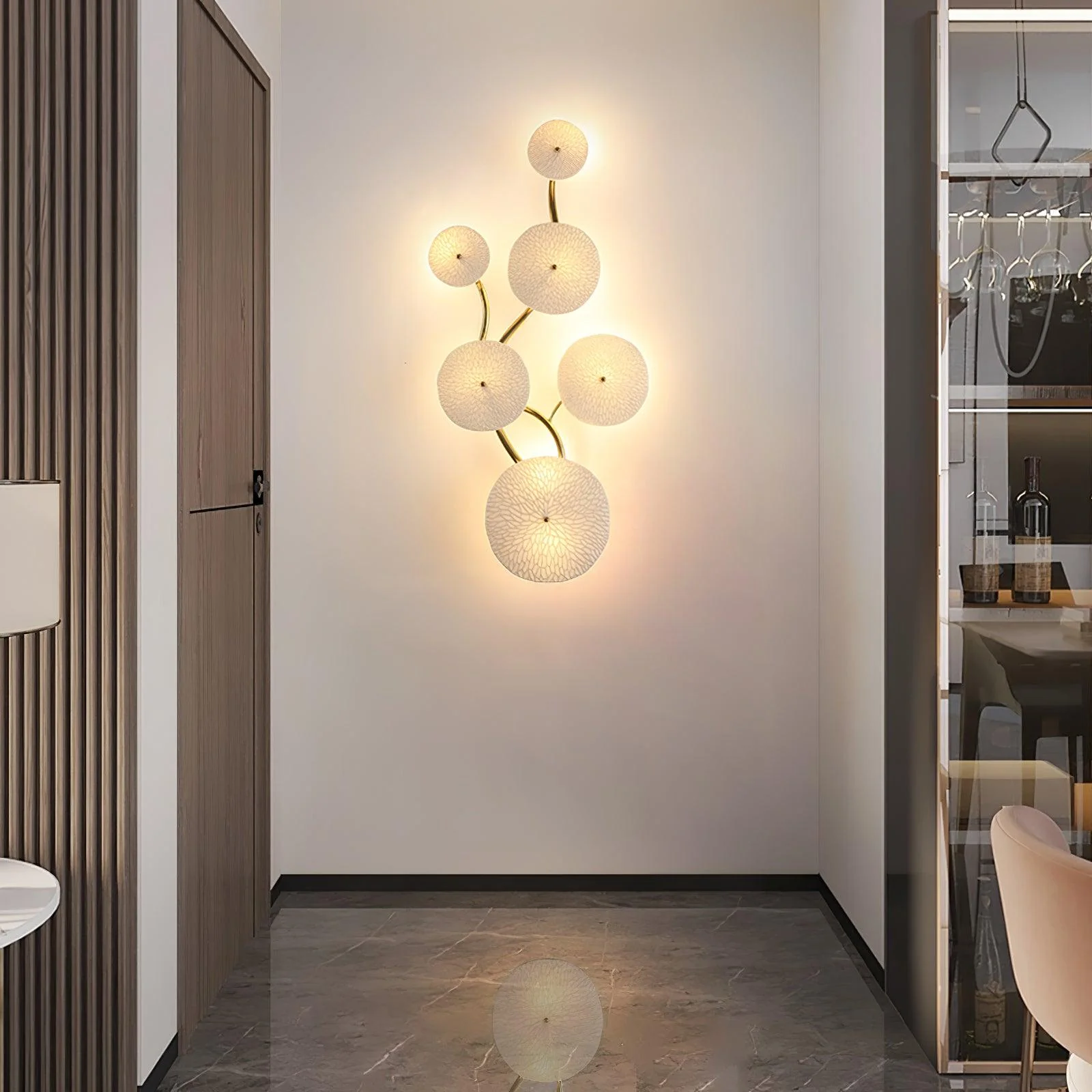 Lotus Petal Wall Lamp - Image 2