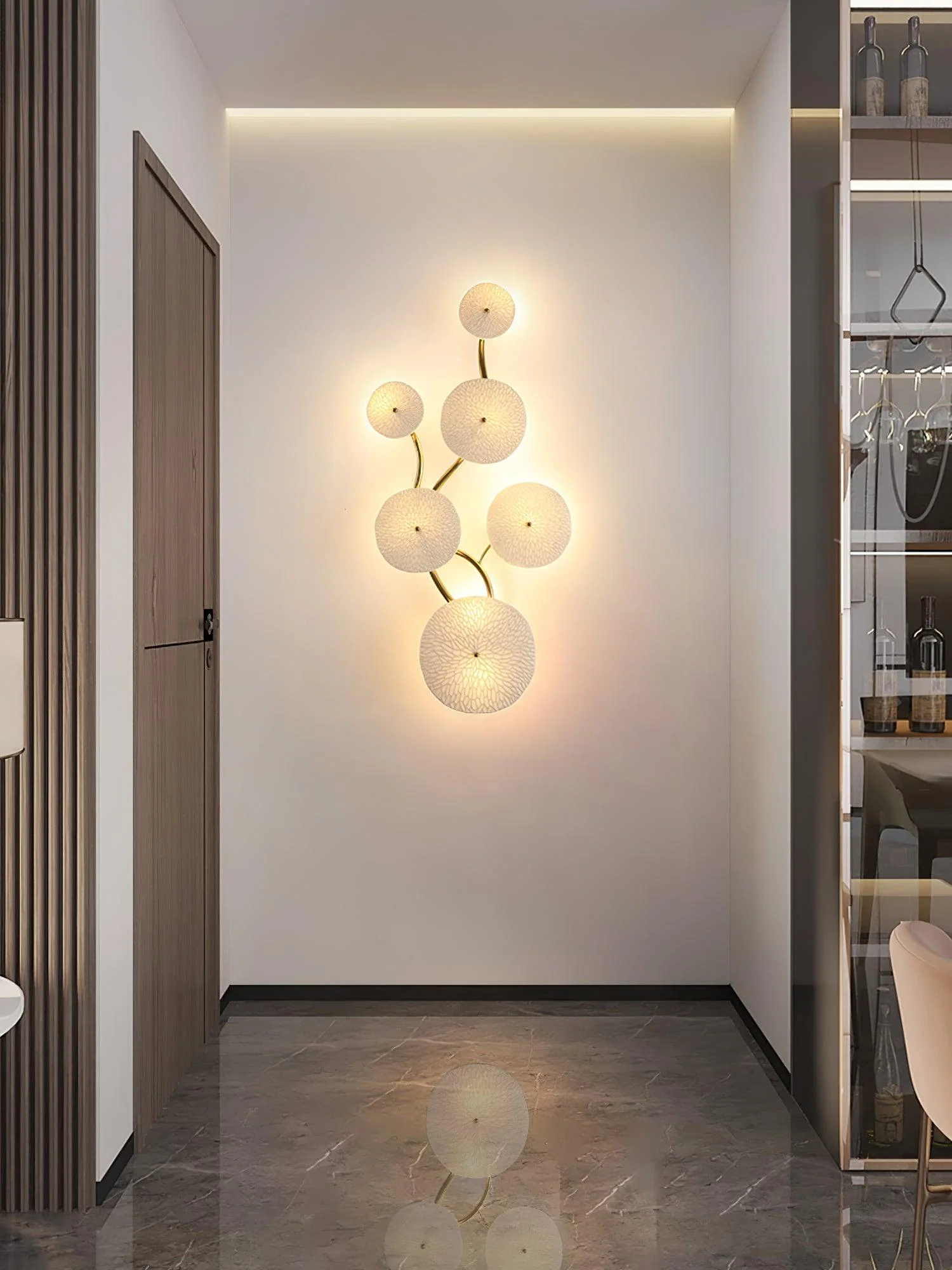 Lotus Petal Wall Lamp - Image 33