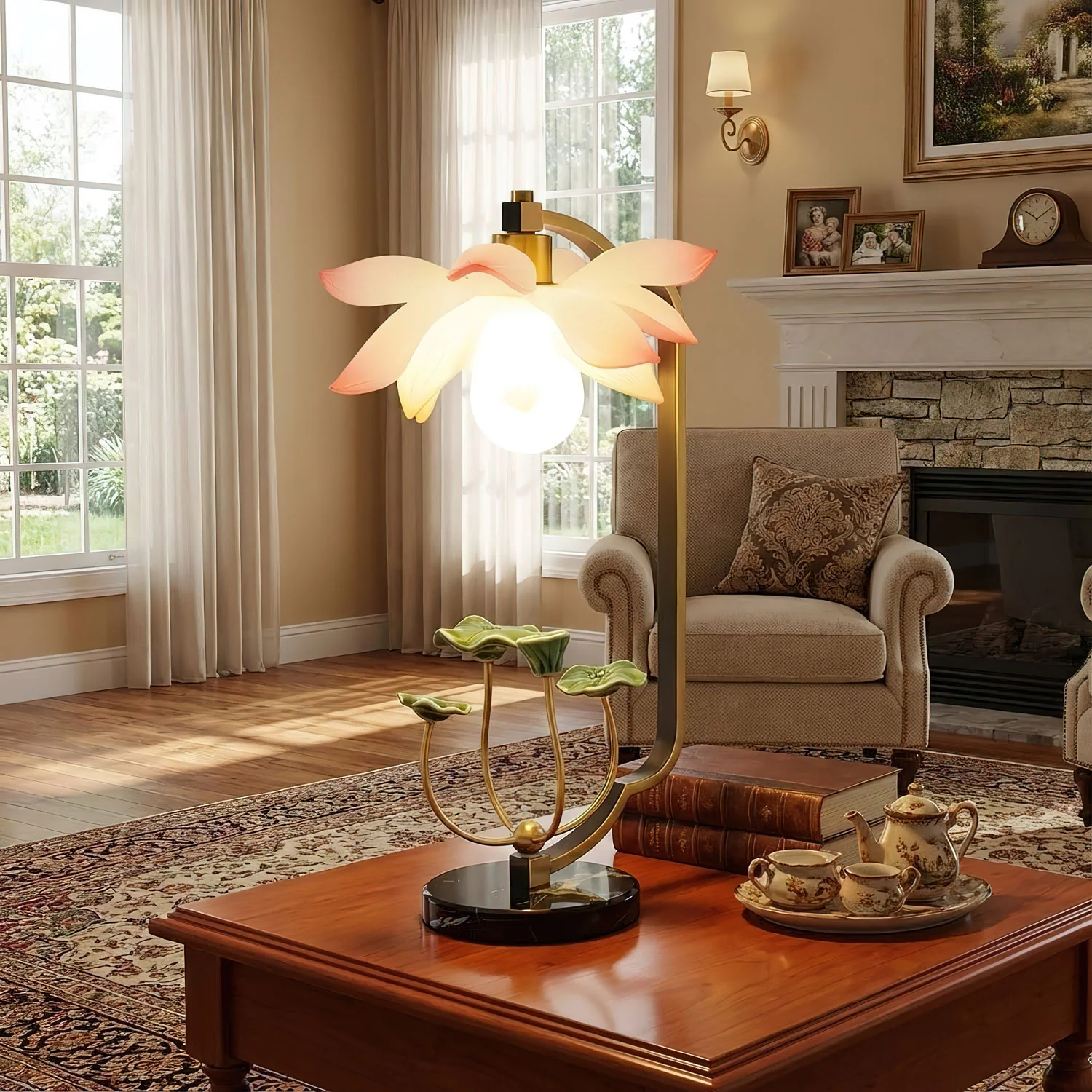 Lotus Table Lamp - Image 2