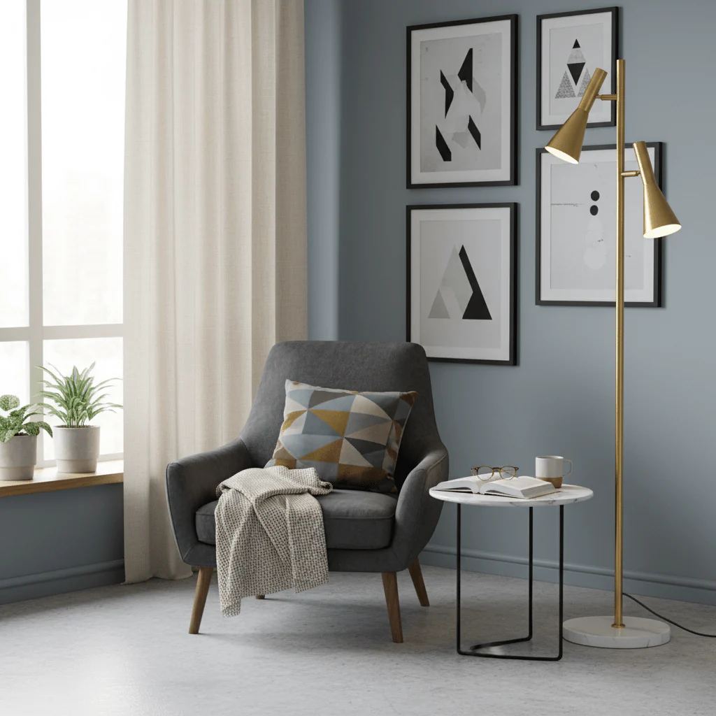 Lron Mouth Floor Lamp - Image 12