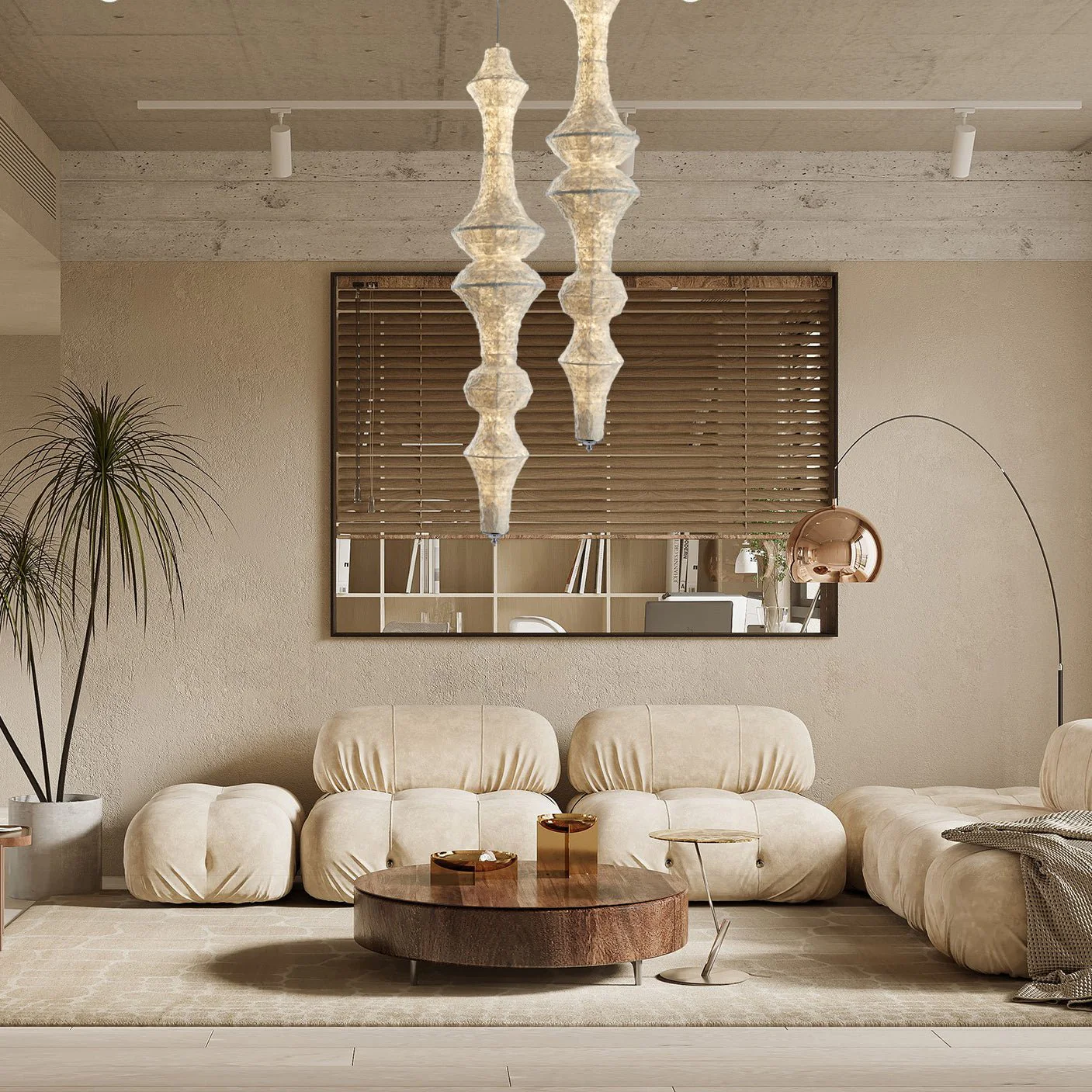 Luca Lantern Pendant Lamp - Image 3