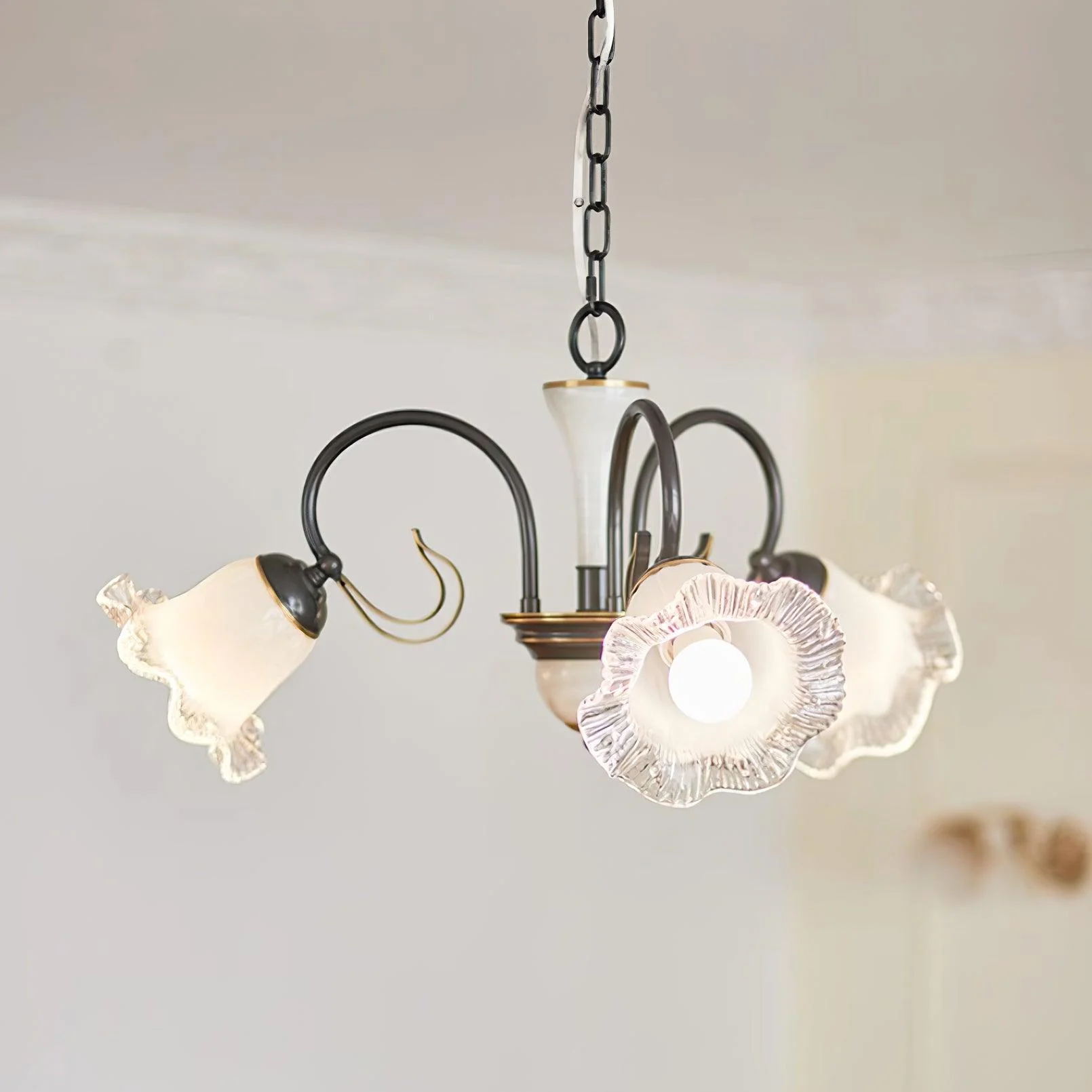 Luce Black Chandelier - Image 21