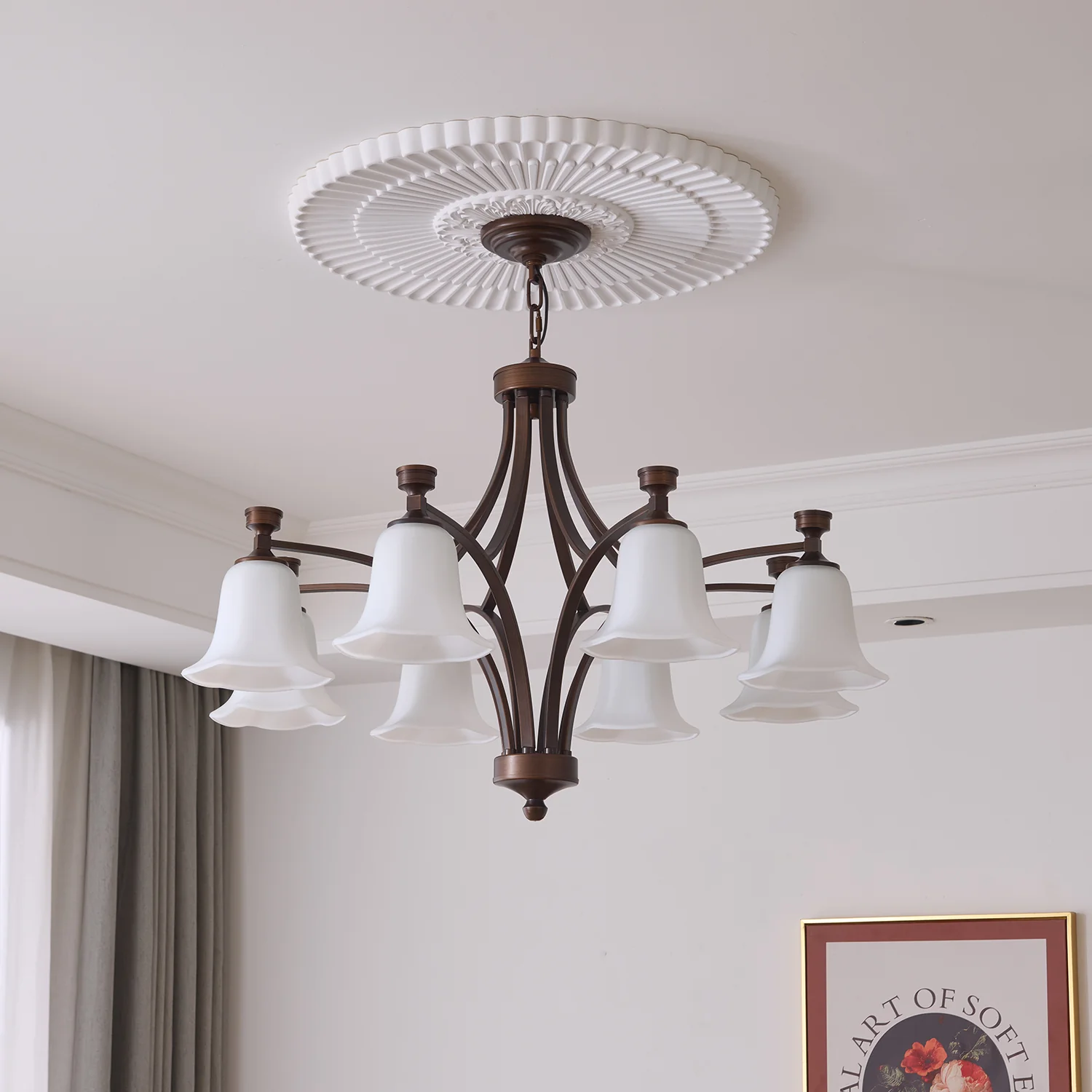 Lucian Bell Chandelier - Image 20